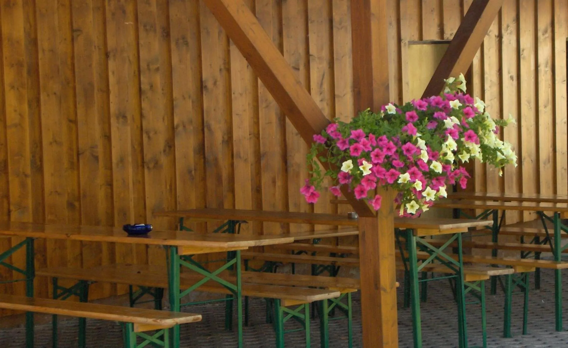 Garden in Gästehaus Hutweide