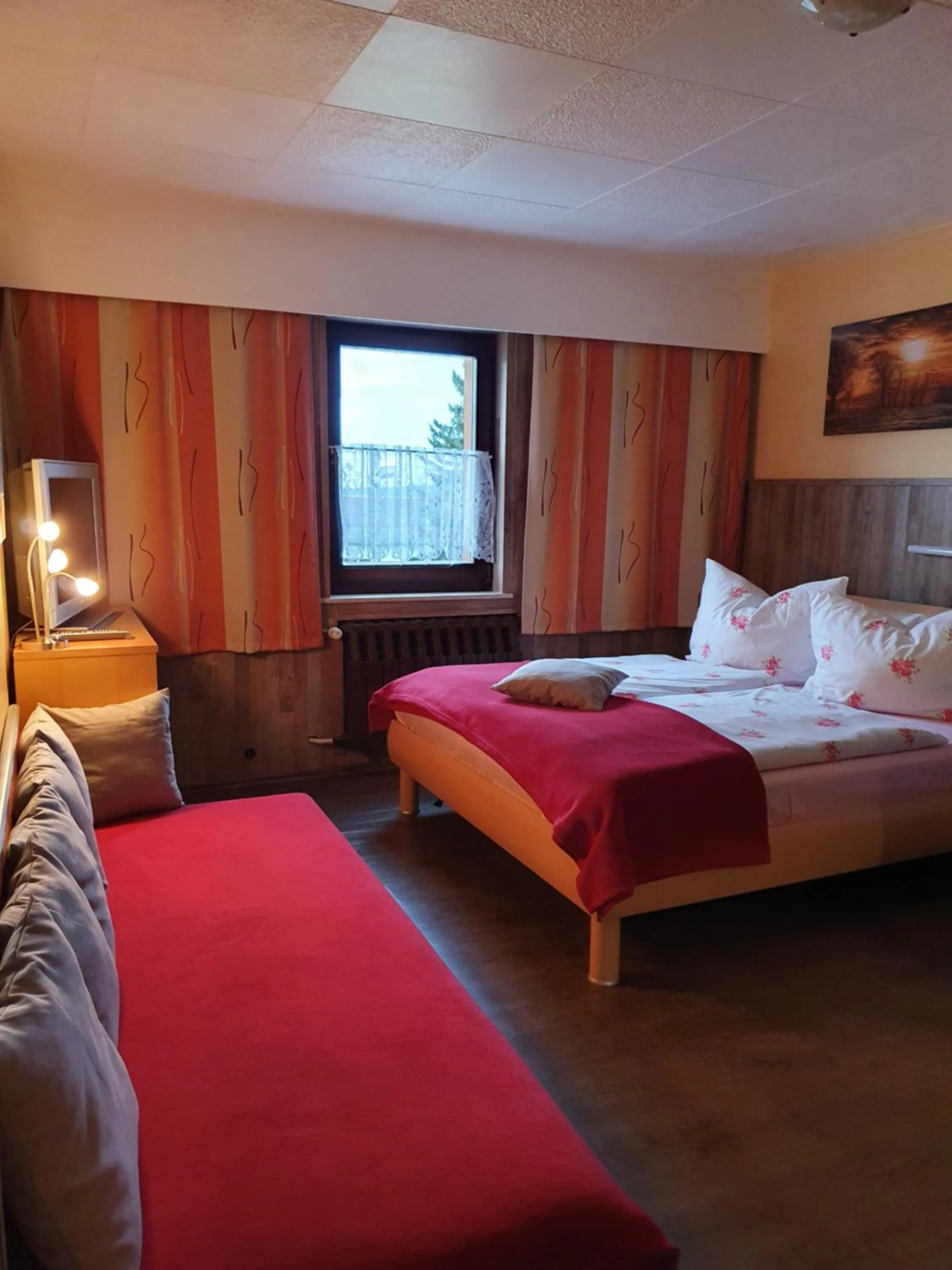 Bedroom, Bed in Gästehaus Hutweide
