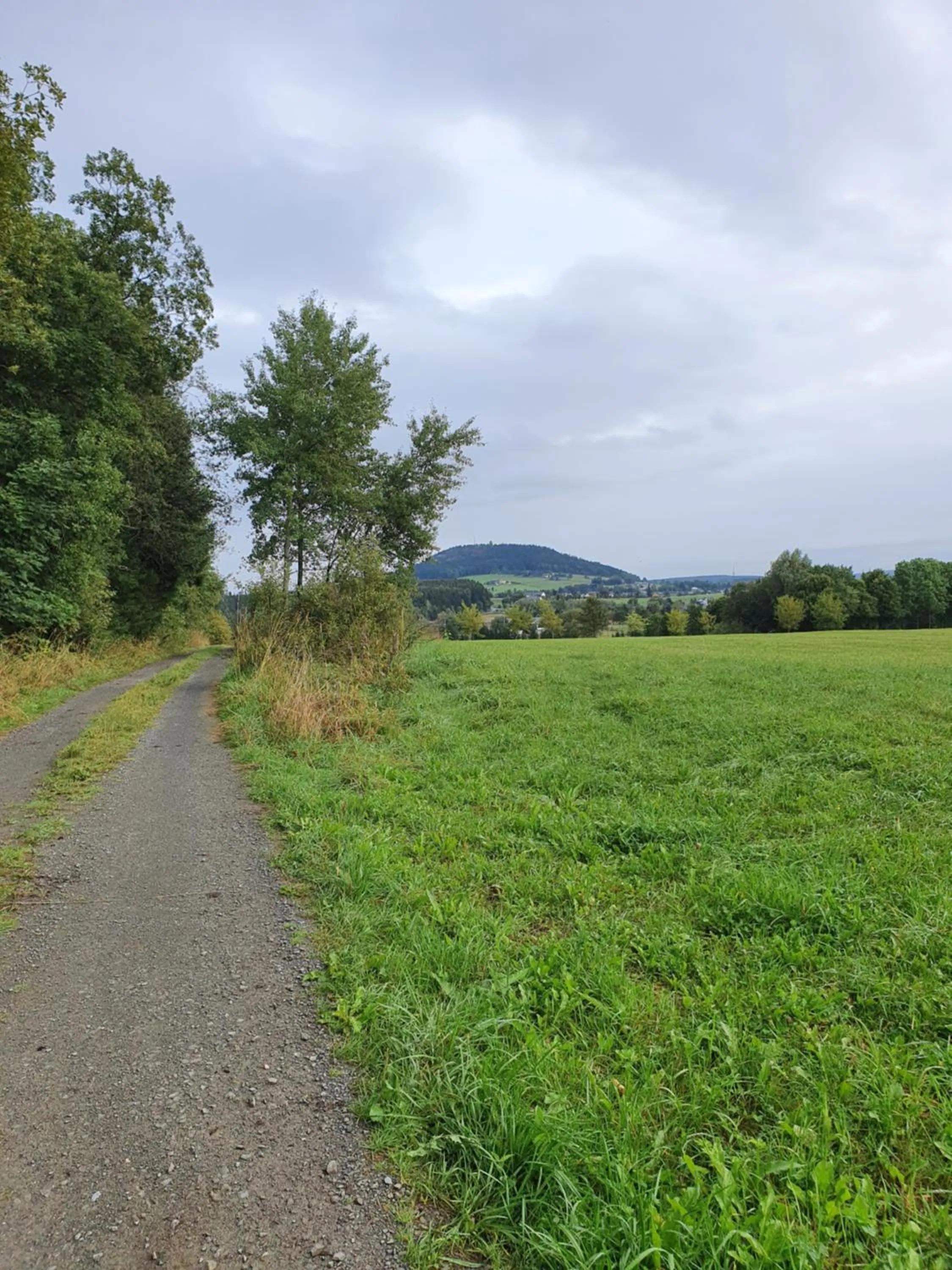 Natural landscape in Gästehaus Hutweide