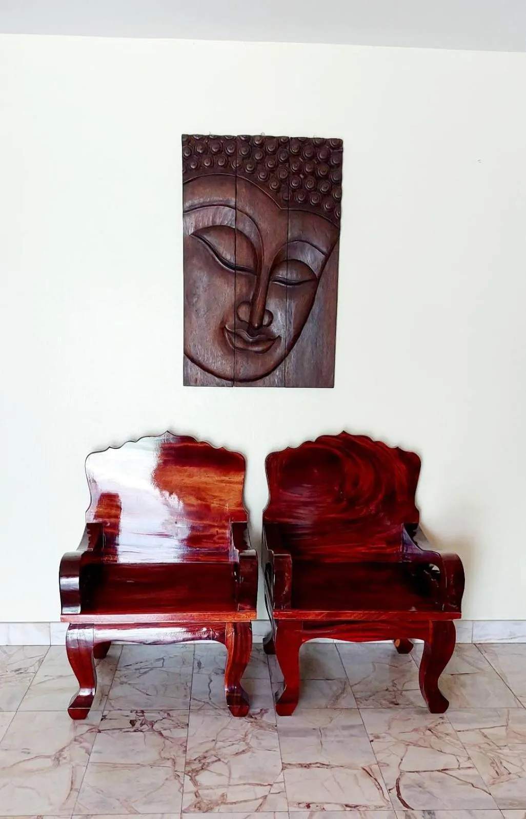 Decorative detail in Tientong Guesthouse