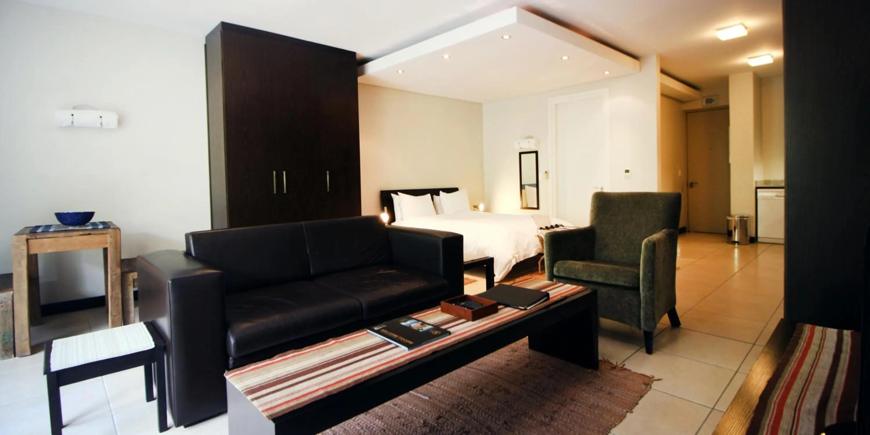 Living room in The Glen Apartments