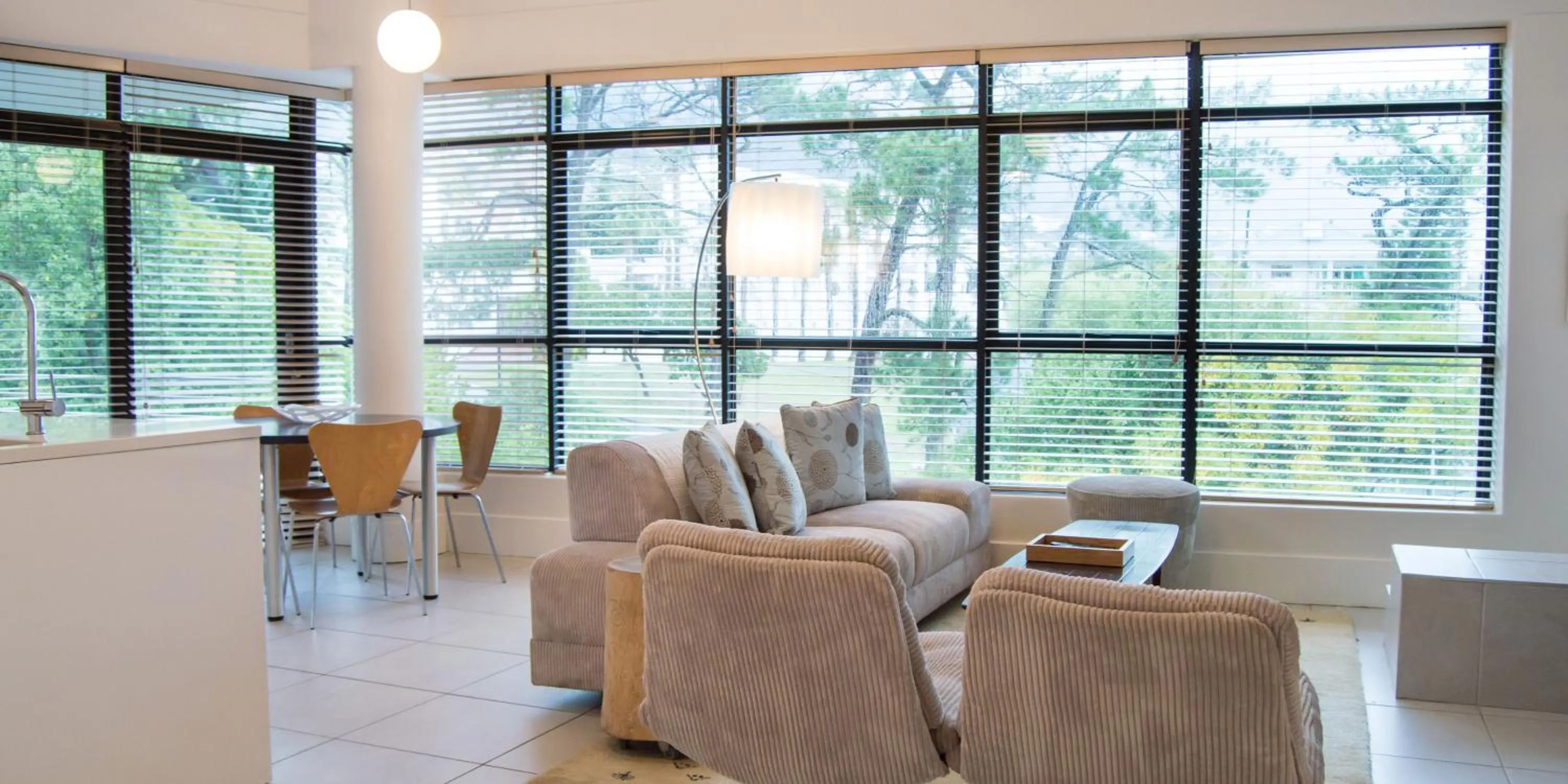 Living room in The Glen Apartments