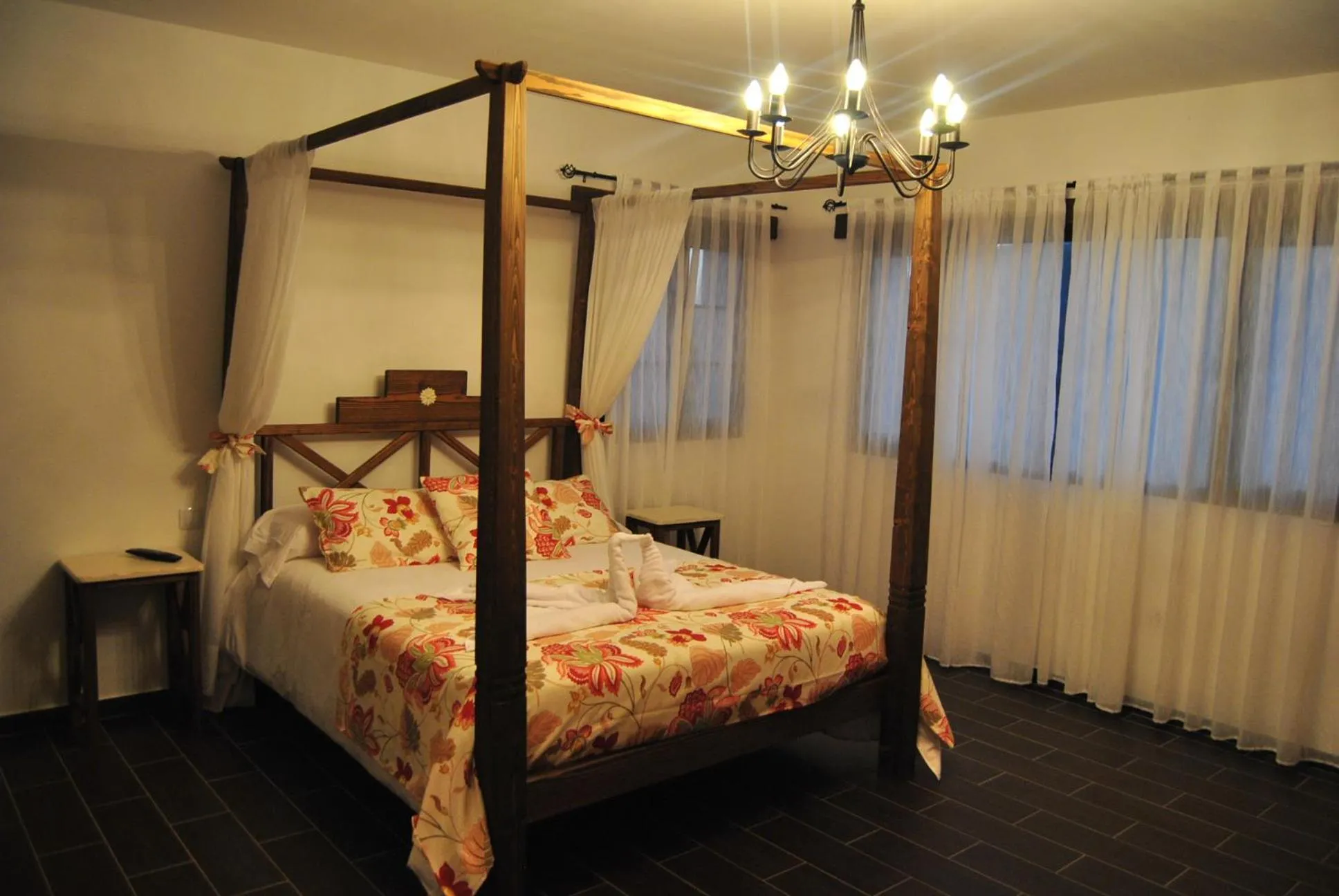 Bed in Villa El Valle - Piscina climatizada