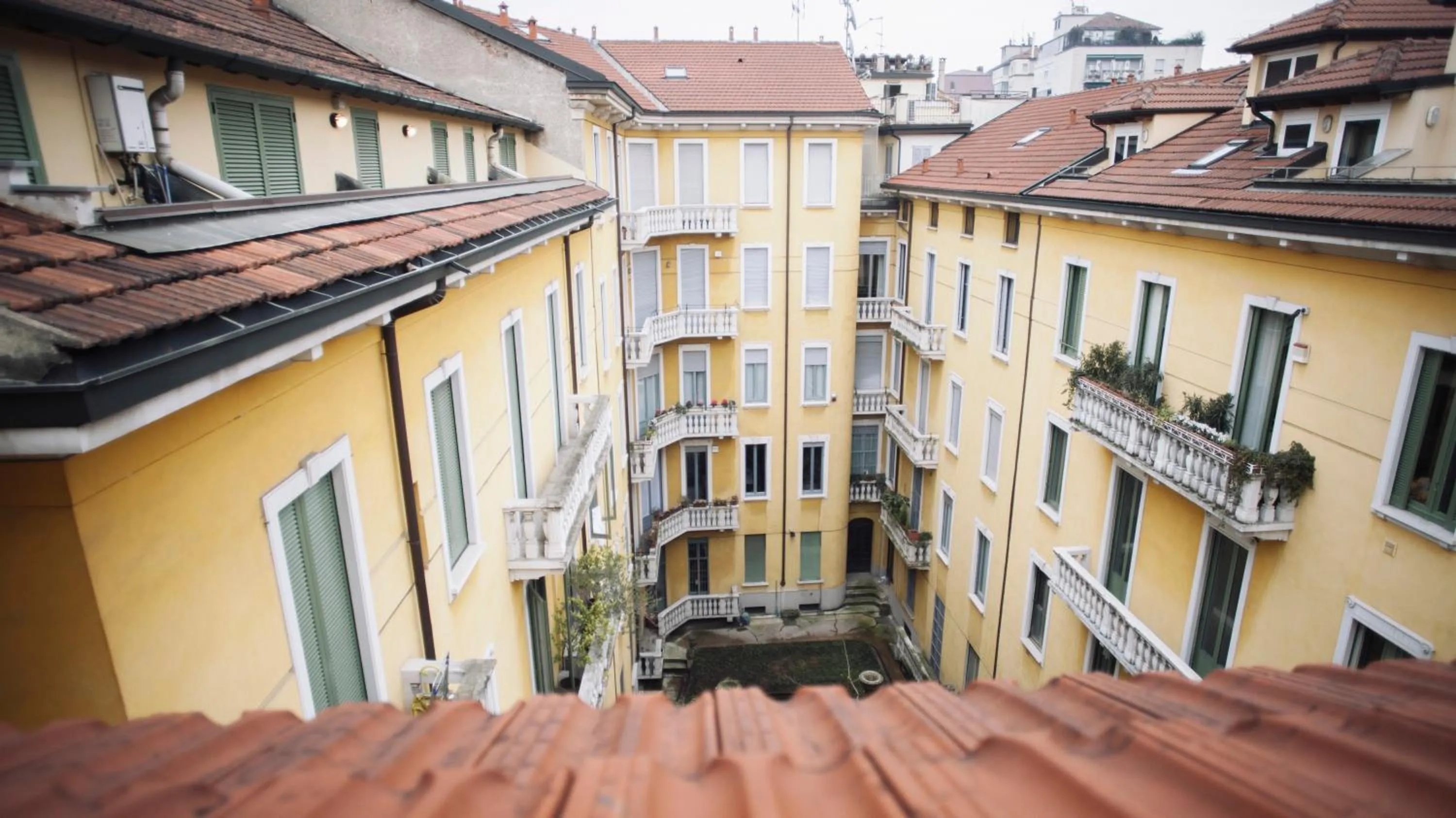 City view in Italianway-Vivaio