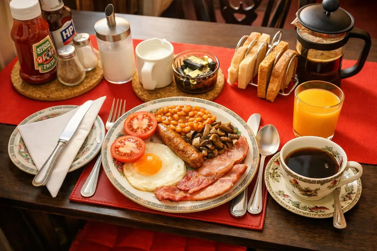 Breakfast in The Fairhaven Hotel