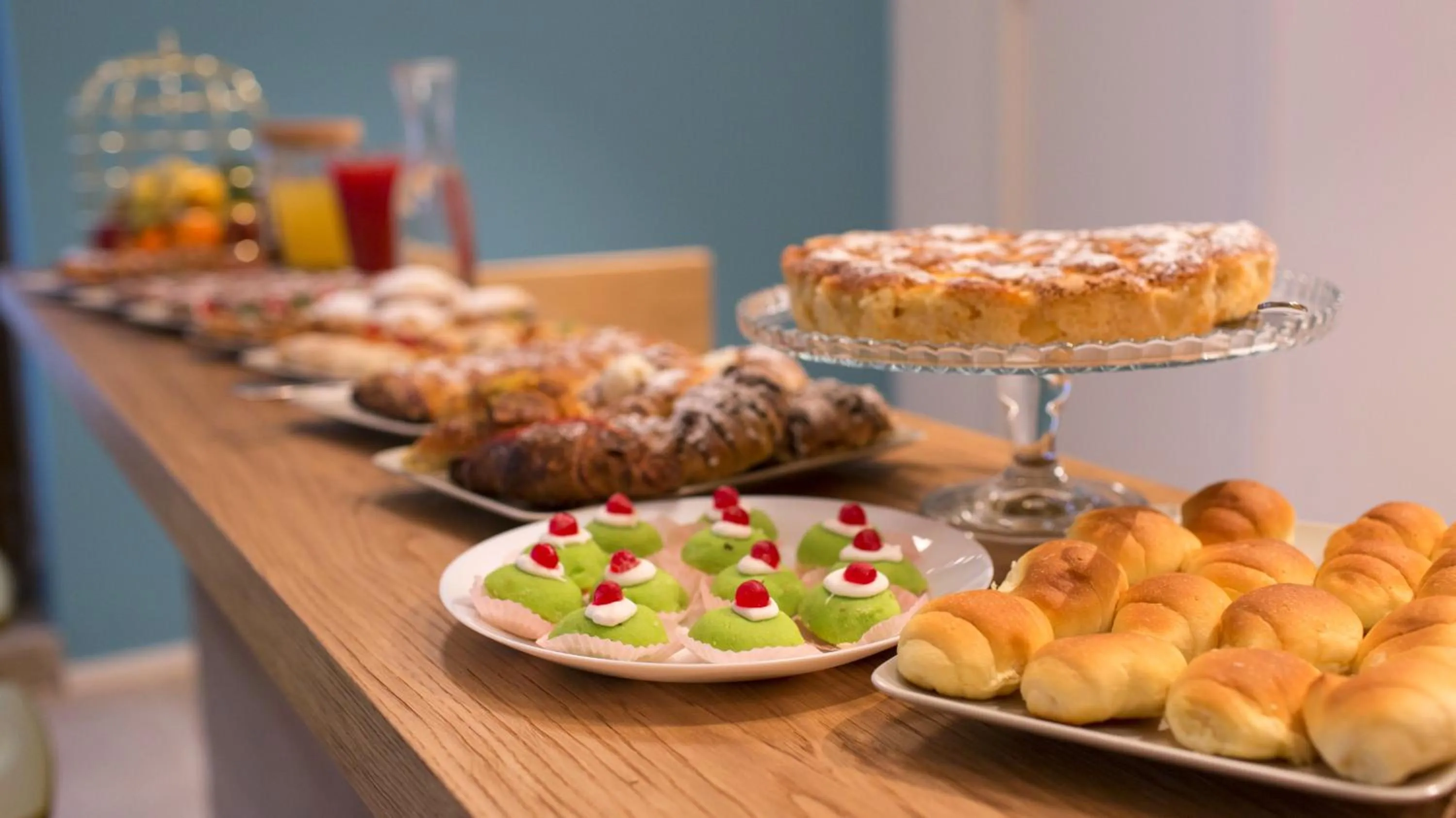 Buffet breakfast in Residence Itaca