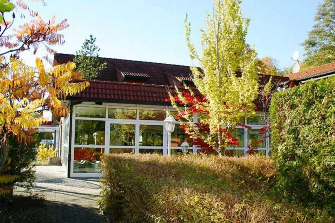 Garden view in Hotel Rodewisch
