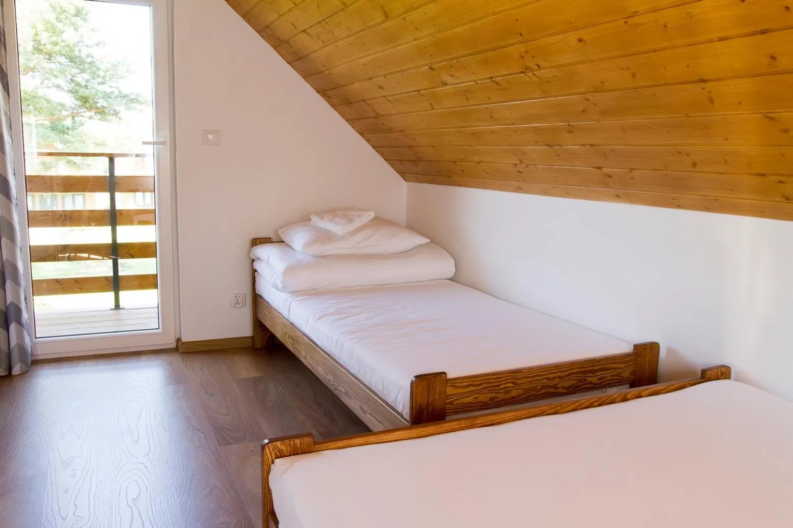 Bed in Domki Jasna Polana