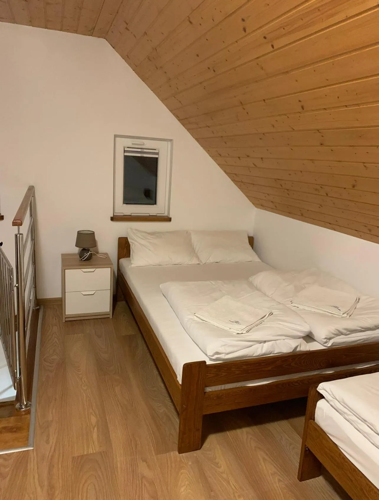 Bed in Domki Jasna Polana