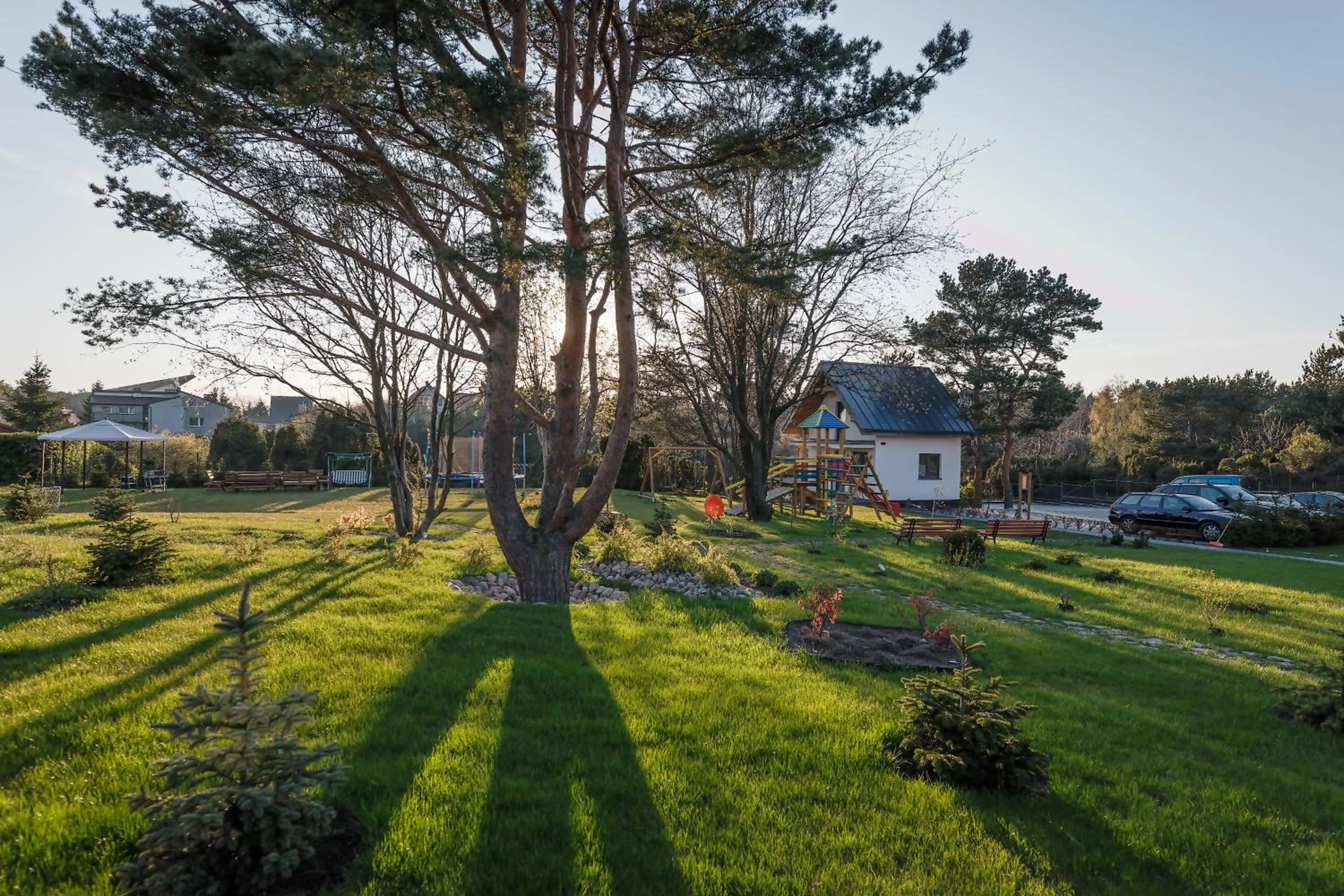 Garden view in Domki Jasna Polana