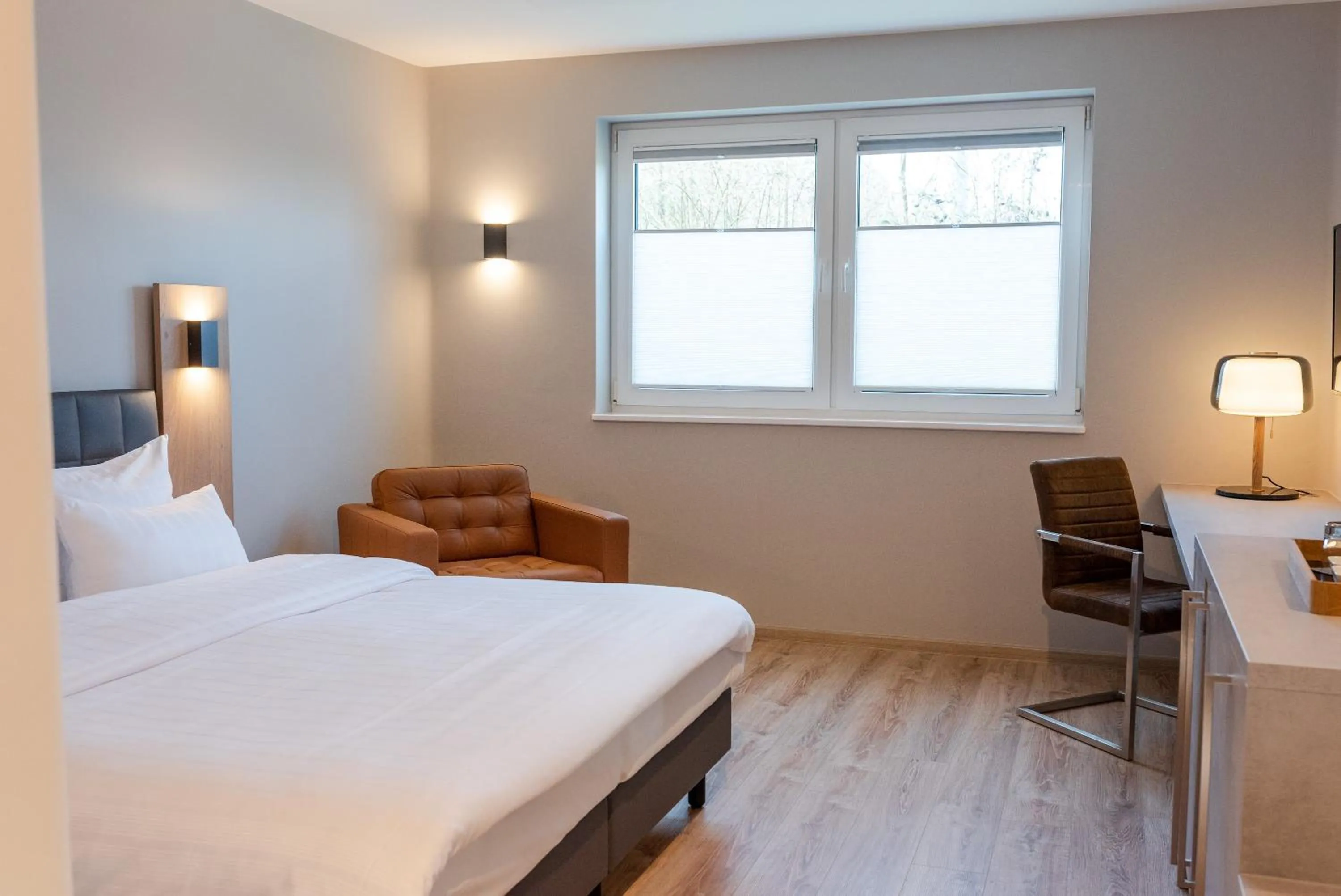 Bed in Hotel Circle Inn