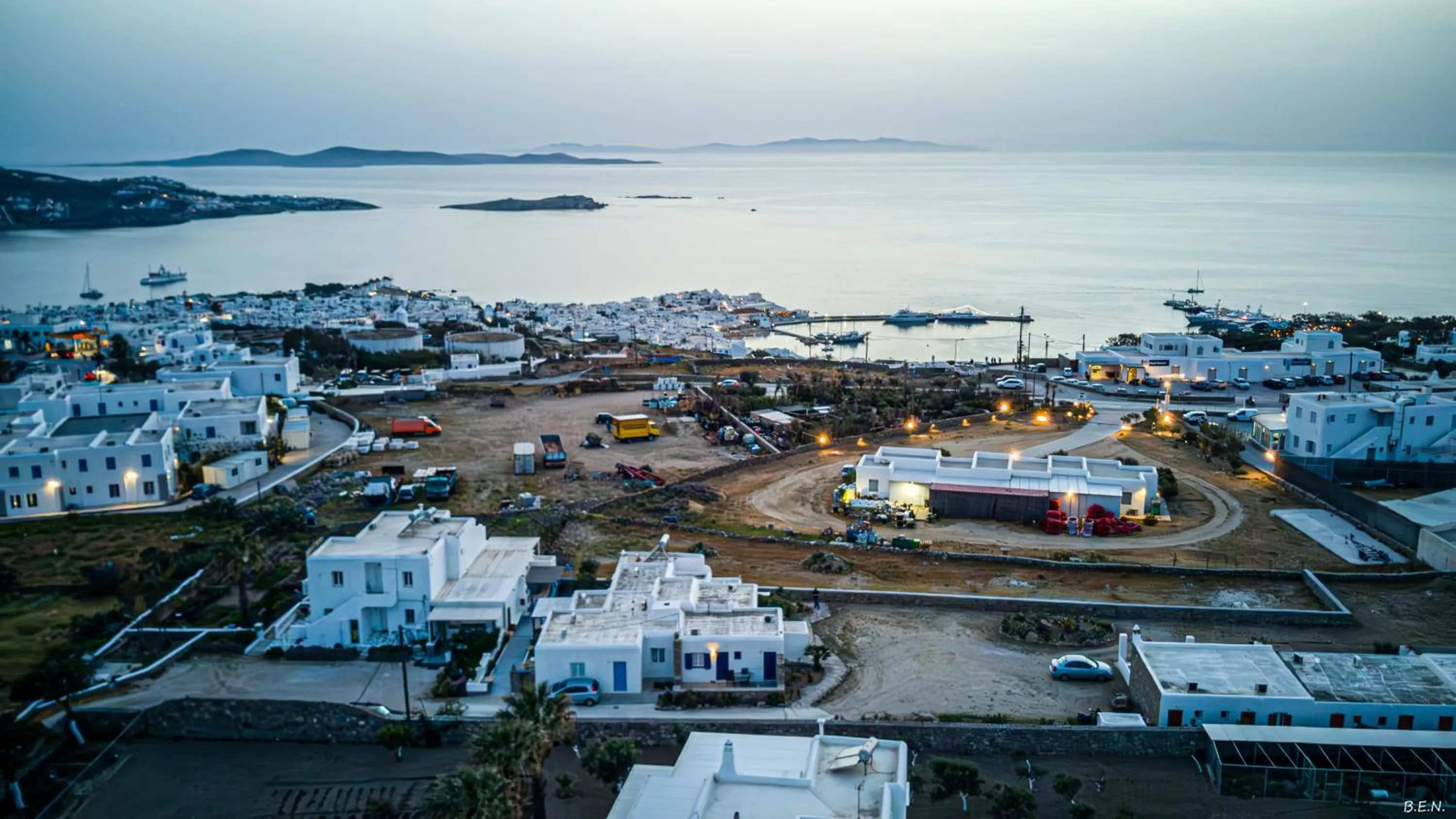 Bird's eye view in Katerina View