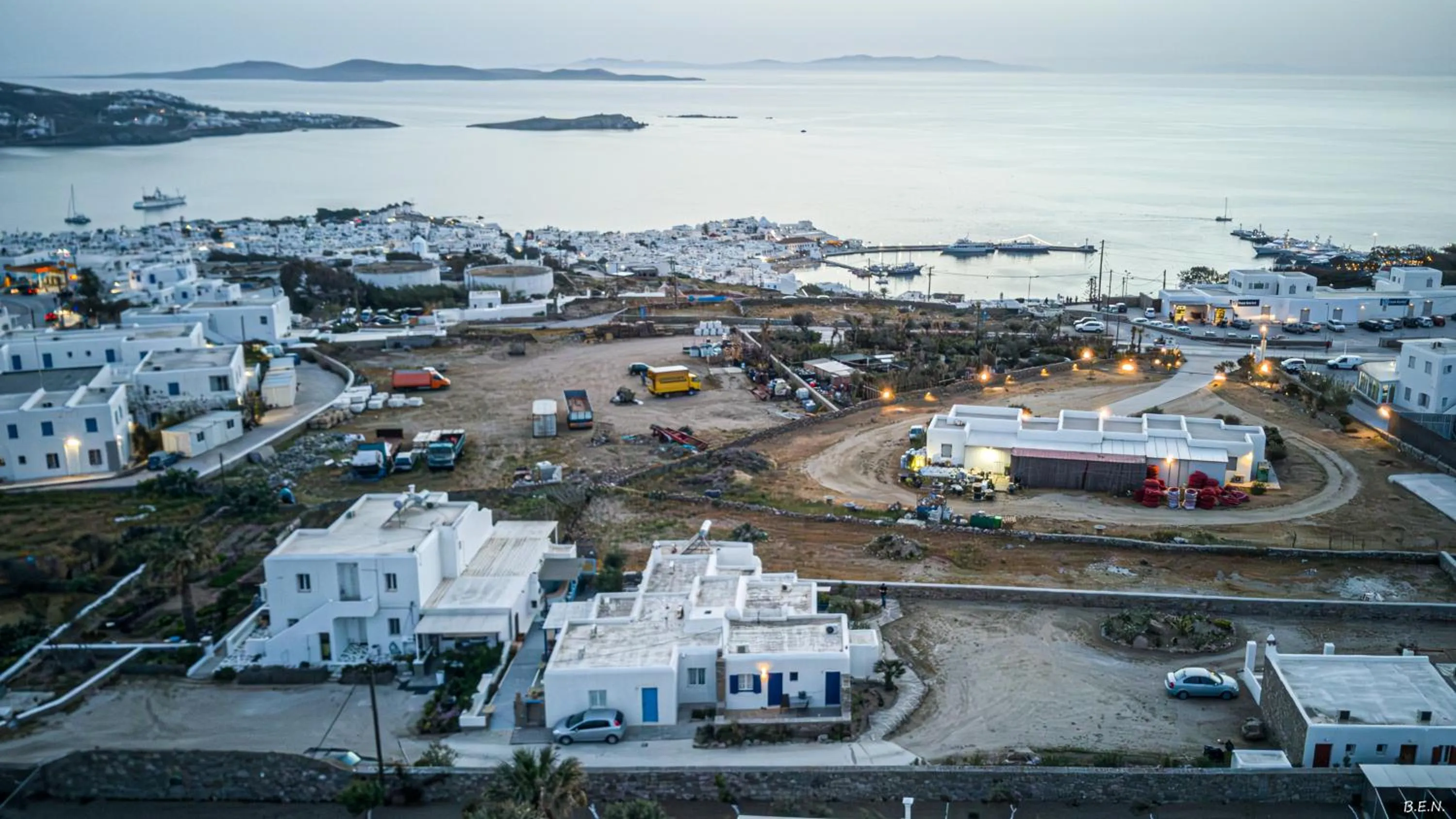 Bird's eye view in Katerina View