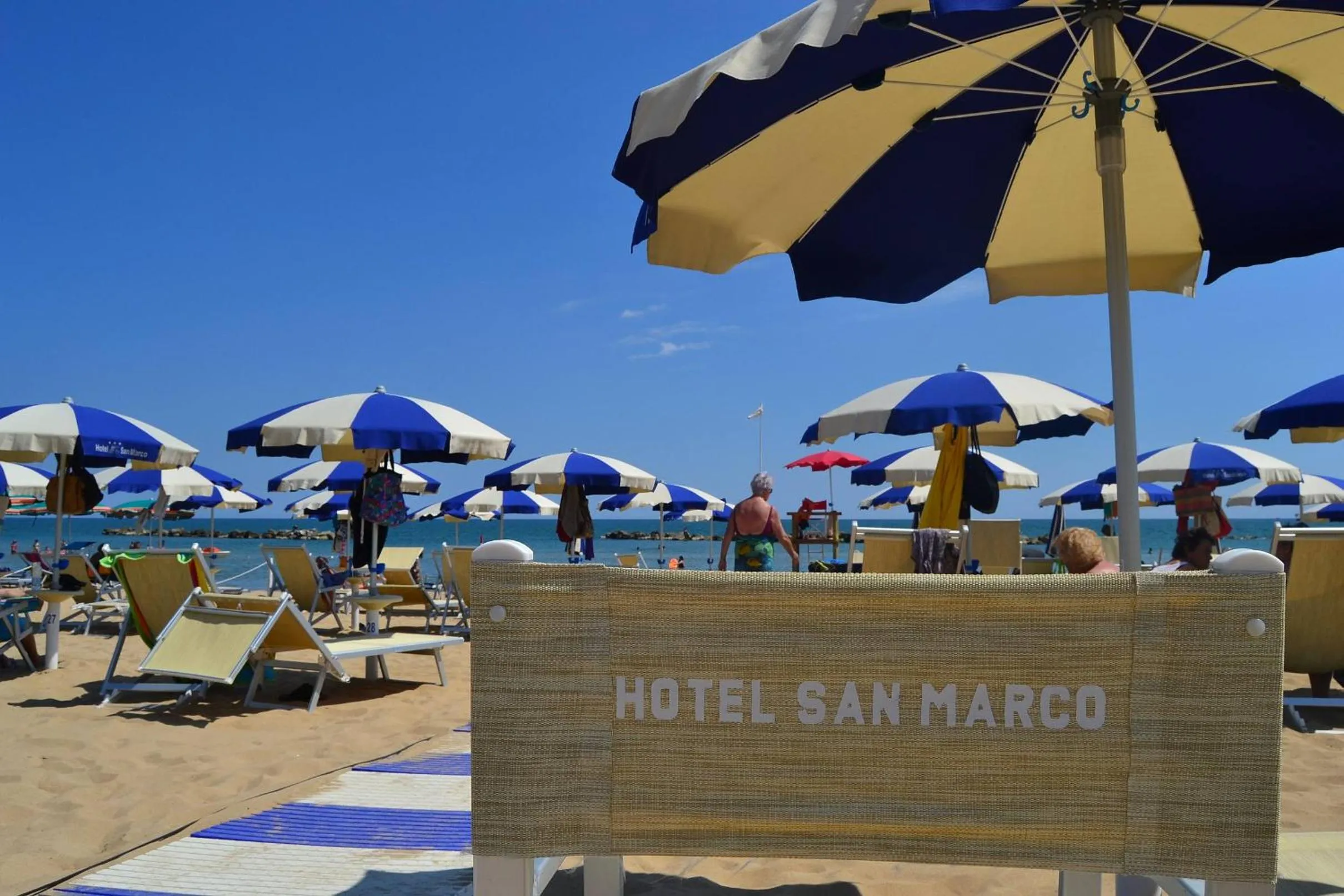 Property logo or sign in Hotel San Marco