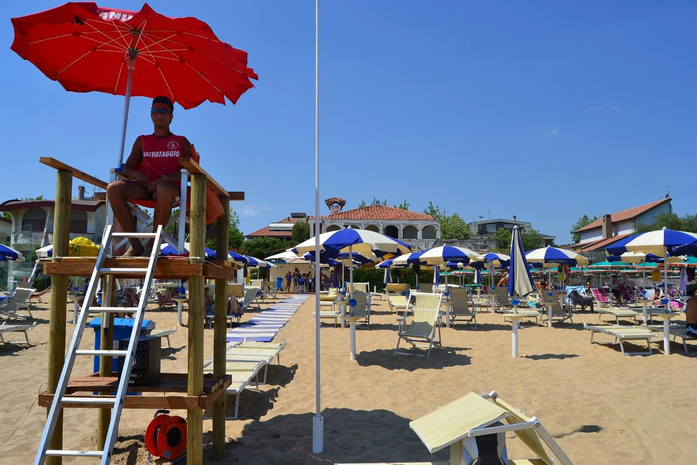Beach in Hotel San Marco