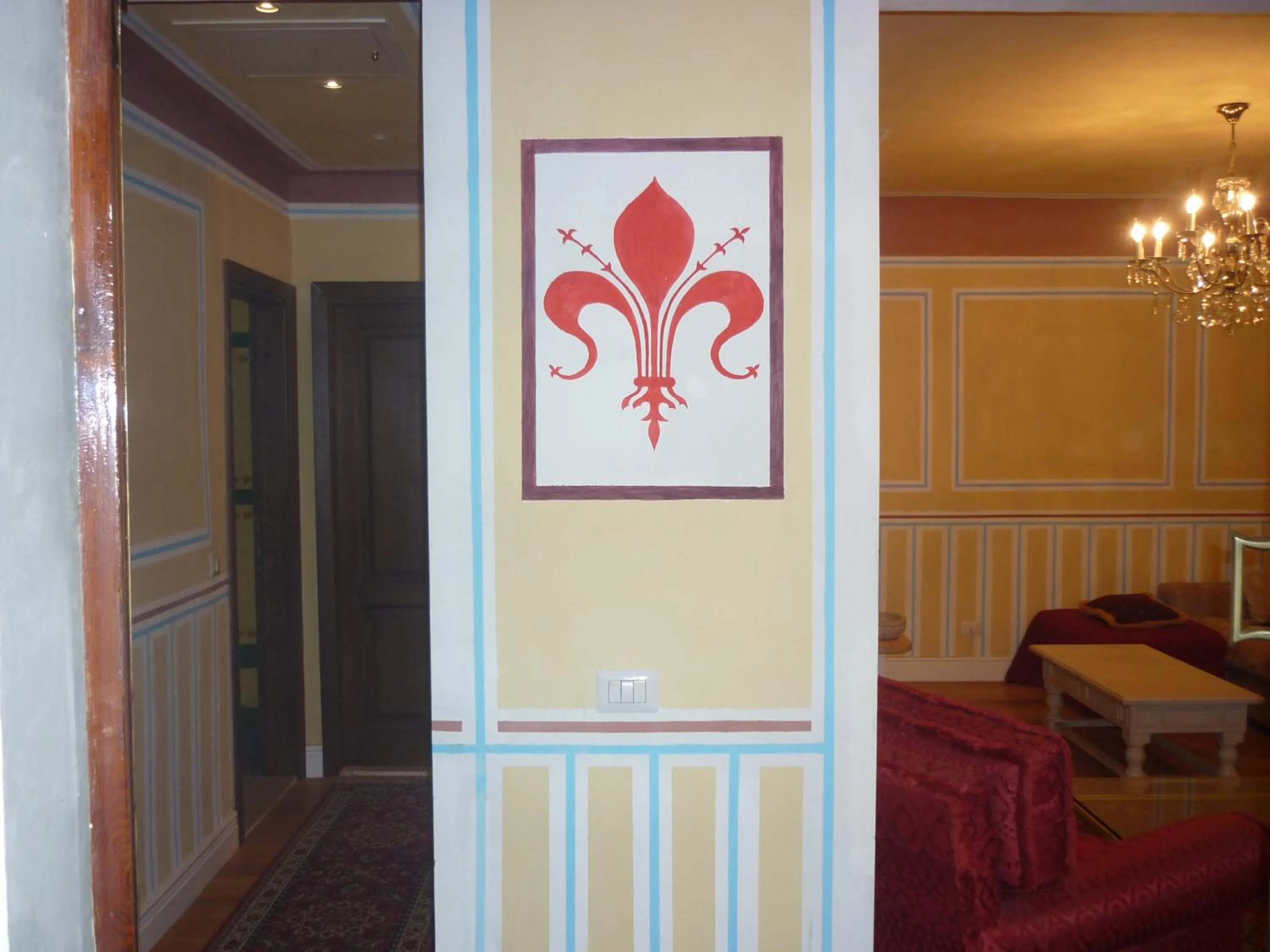 Decorative detail in San Zanobi Apartment