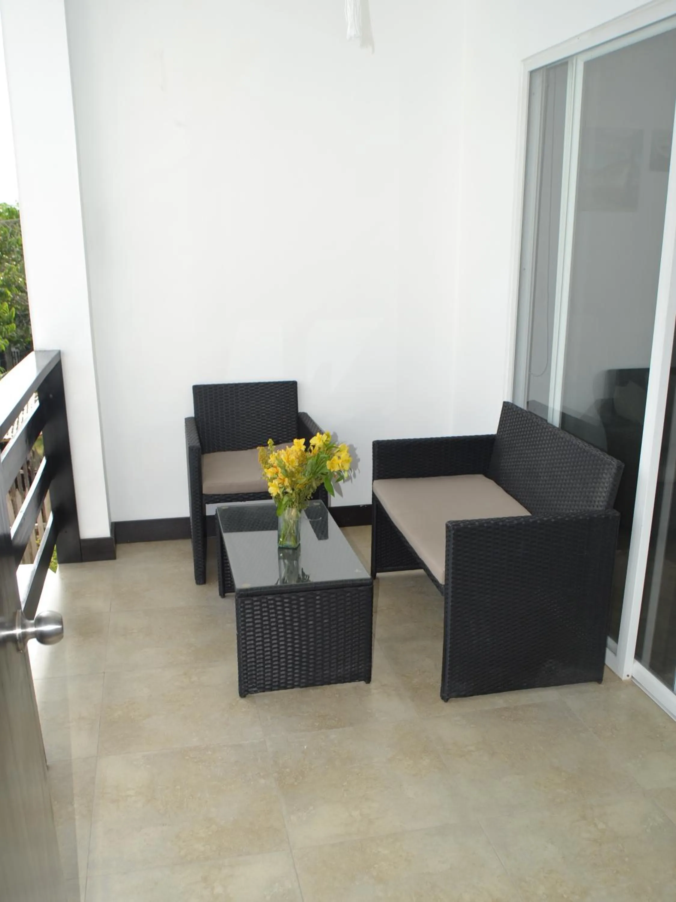 Balcony/Terrace in Ocean Blue Hotel