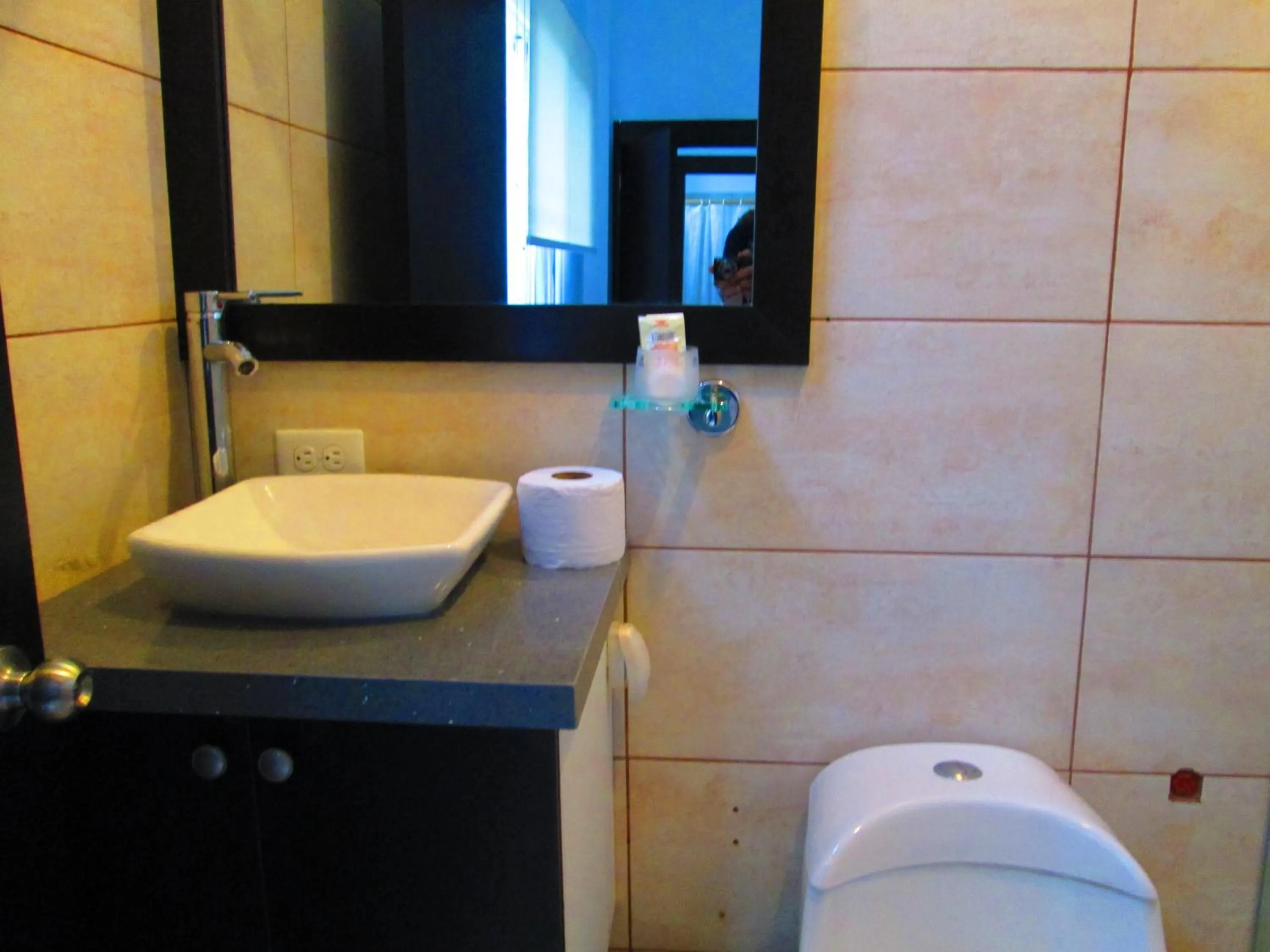 Bathroom in Ocean Blue Hotel