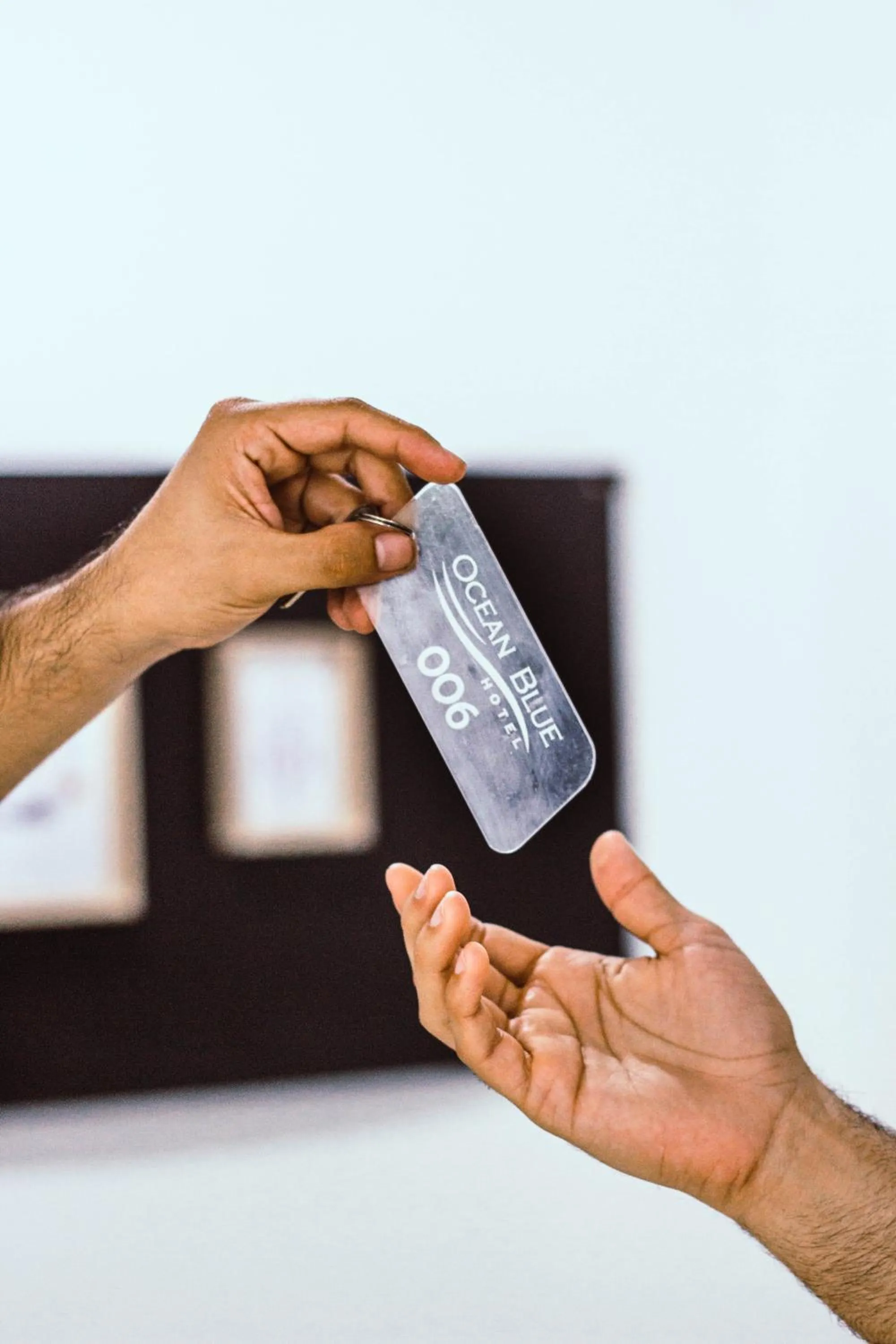 Logo/Certificate/Sign in Ocean Blue Hotel