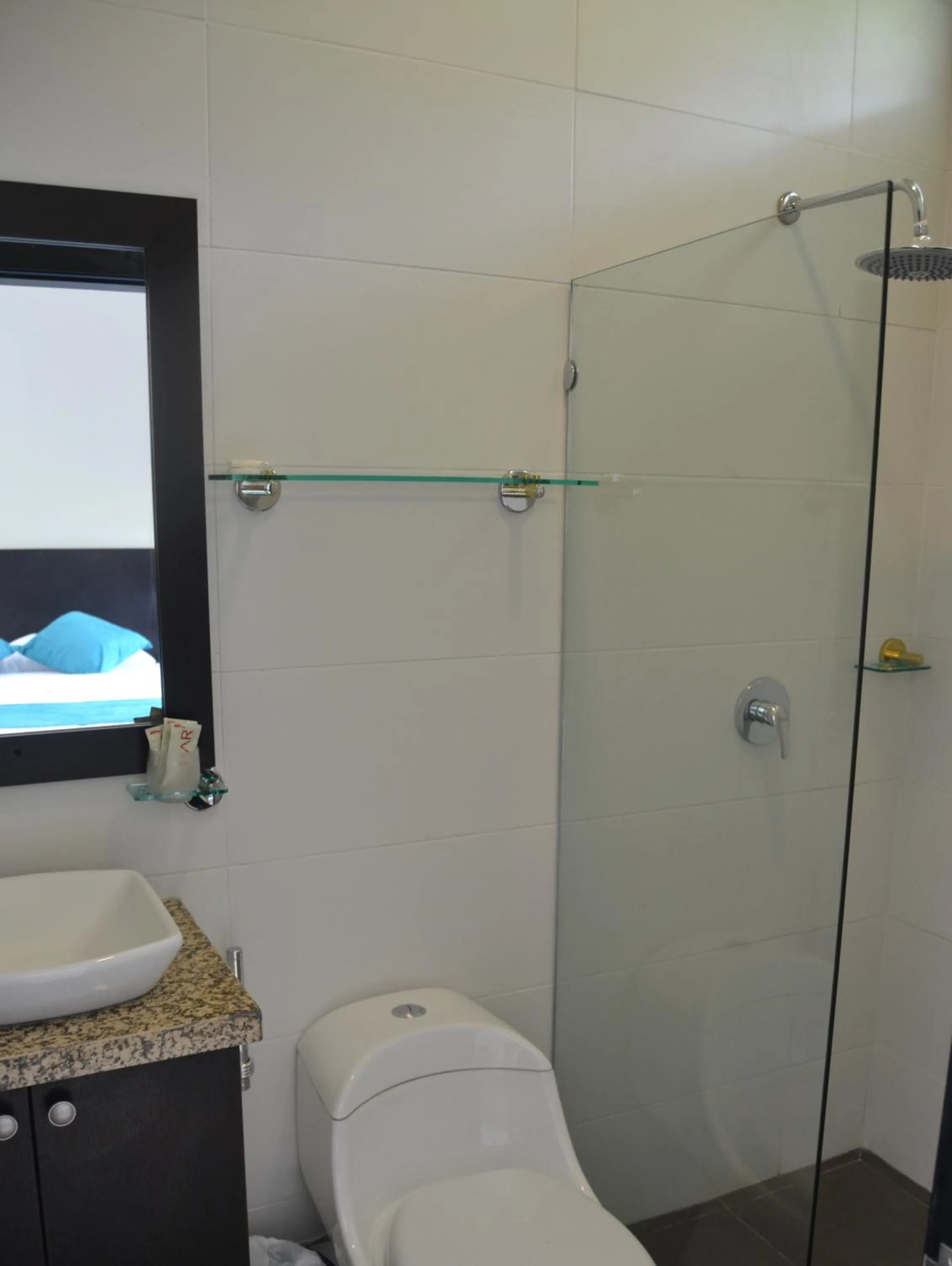 Bathroom in Ocean Blue Hotel