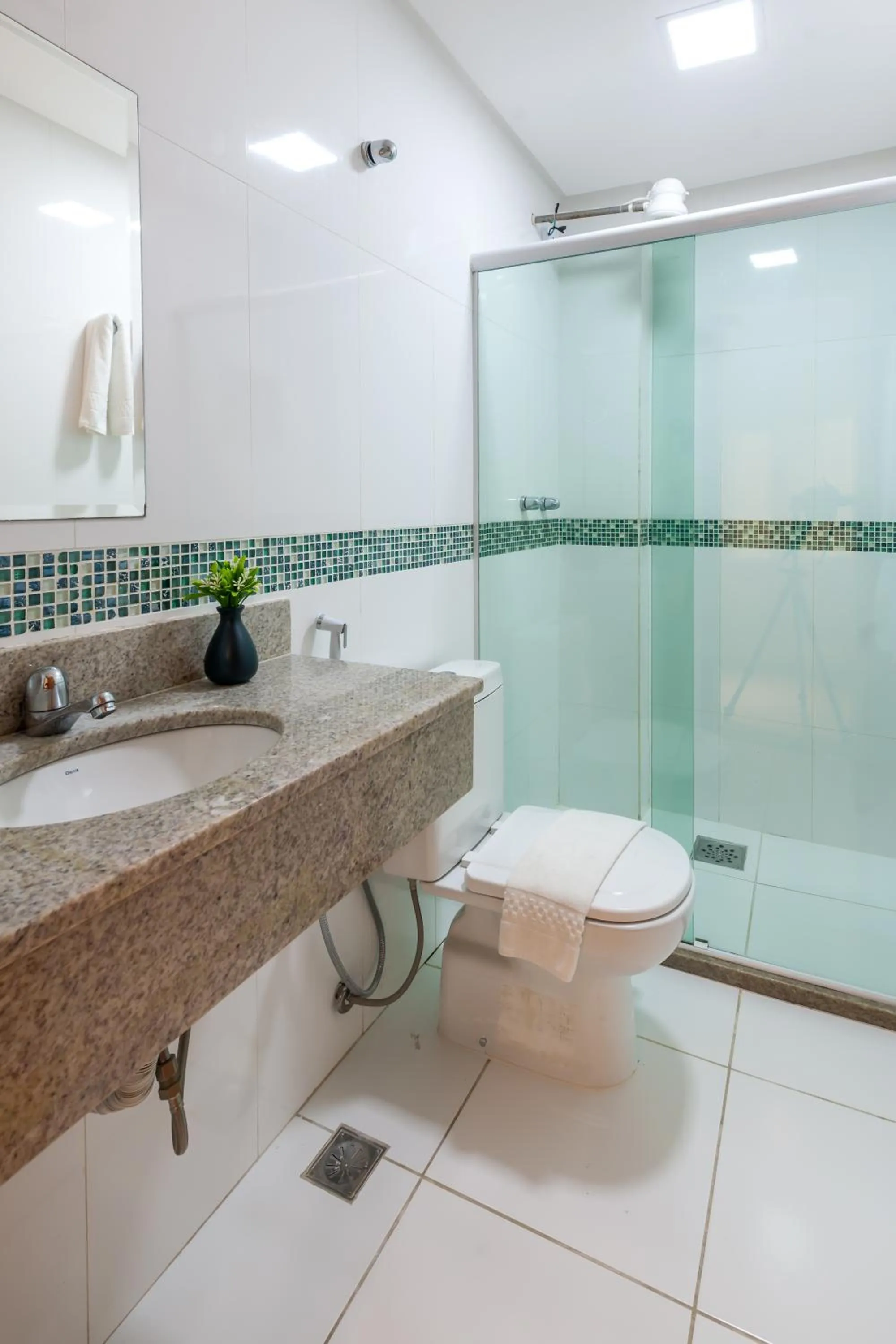 Bathroom in Hotel Olympia