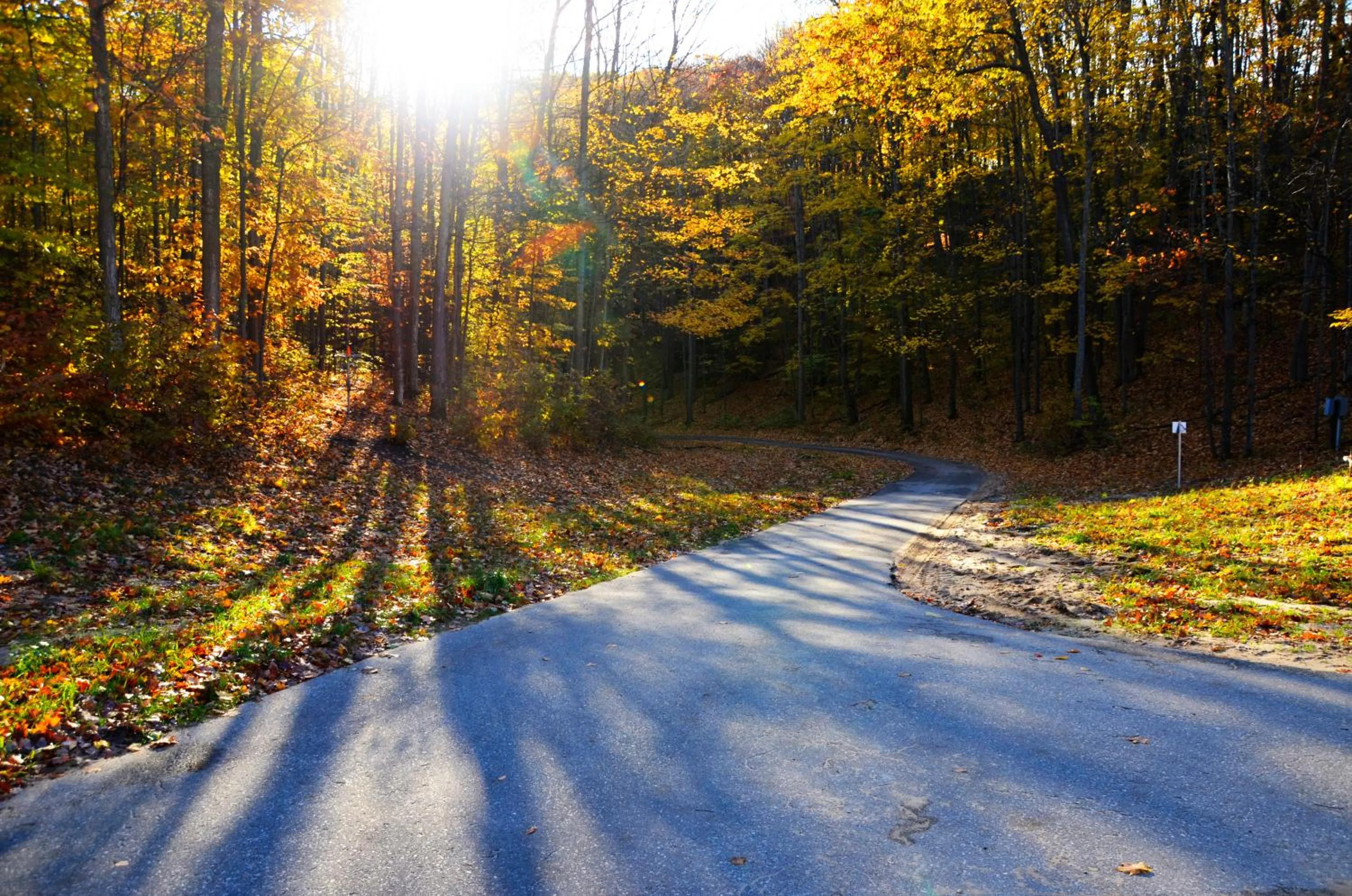 Hiking in The Highlands at Harbor Springs