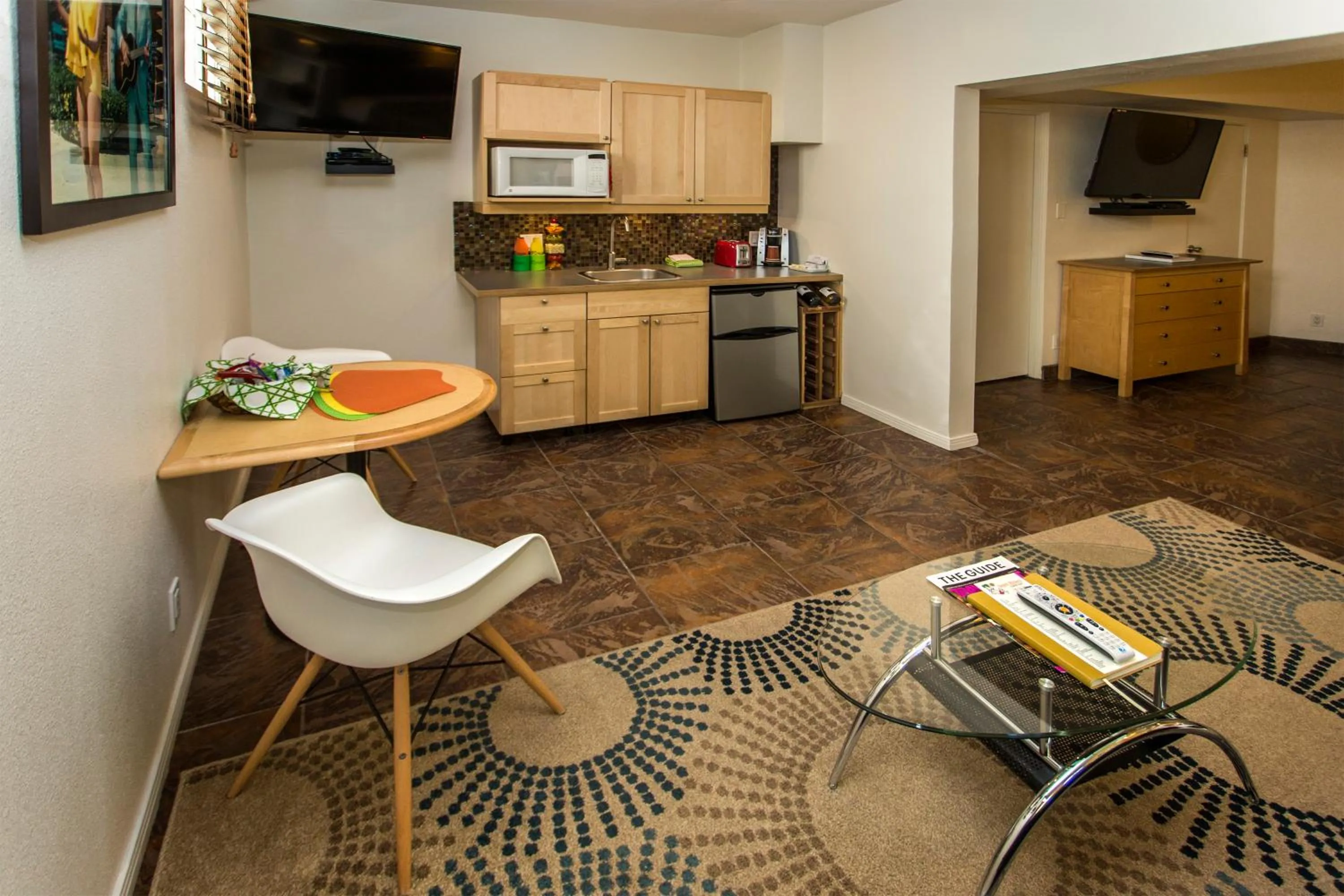 Kitchen or kitchenette in Desert Riviera Hotel