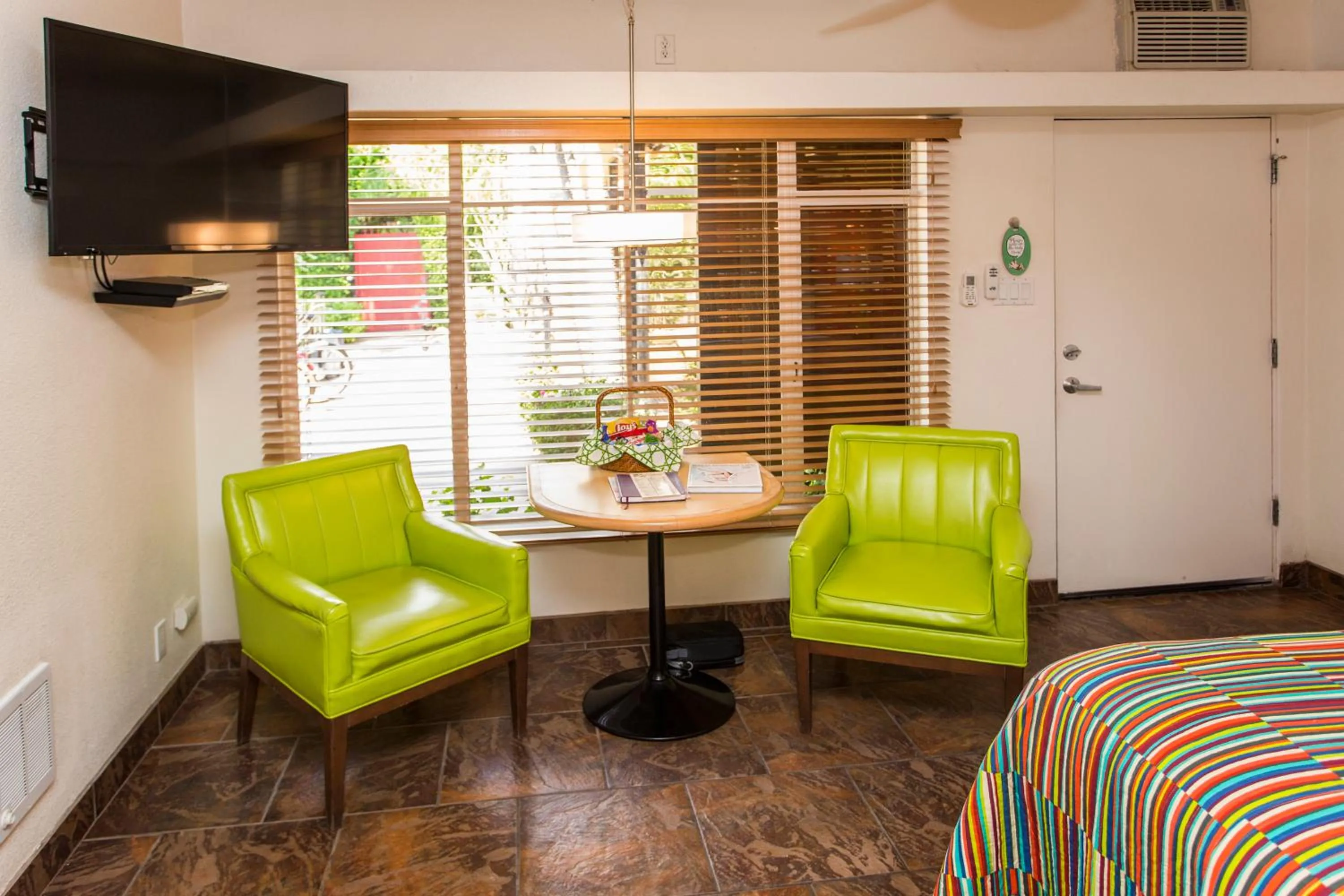 Seating area in Desert Riviera Hotel