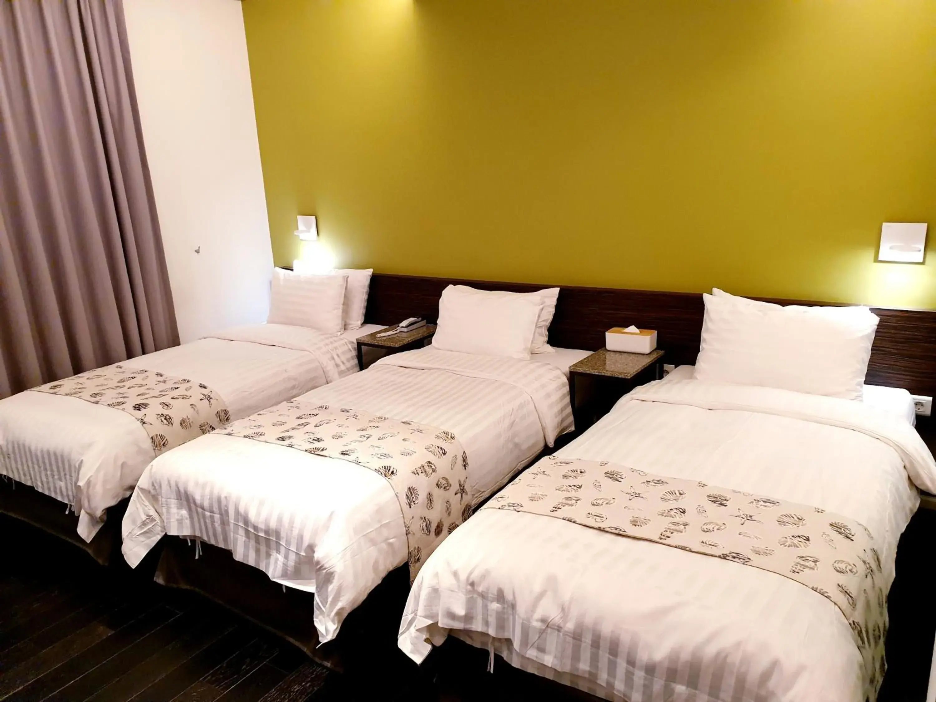 Bed in Hotel Matthieu Yeosu Bed in Hotel Matthieu Yeosu