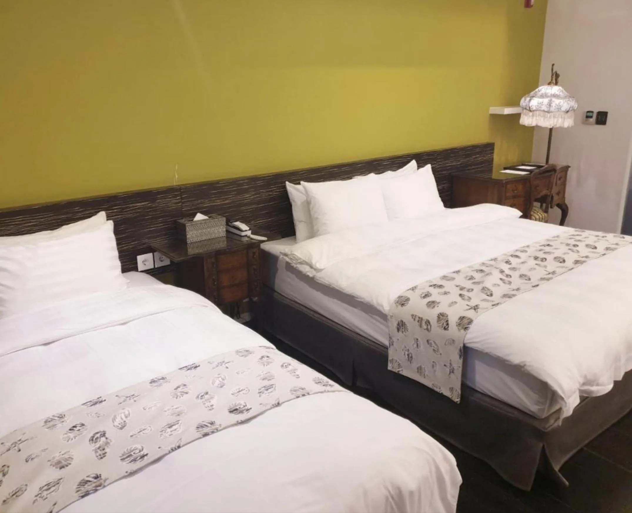 Bed in Hotel Matthieu Yeosu