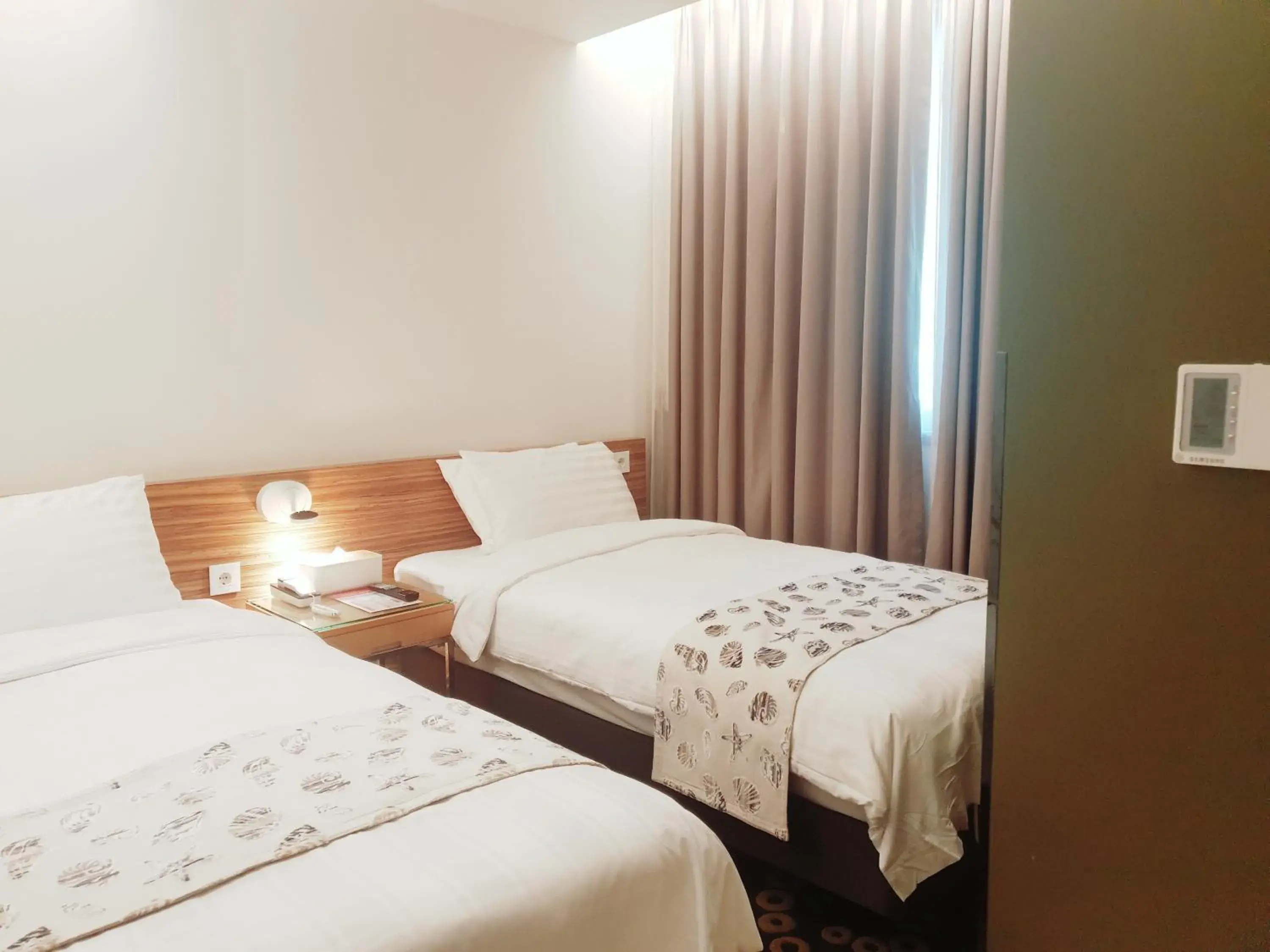 Bed in Hotel Matthieu Yeosu Bed in Hotel Matthieu Yeosu