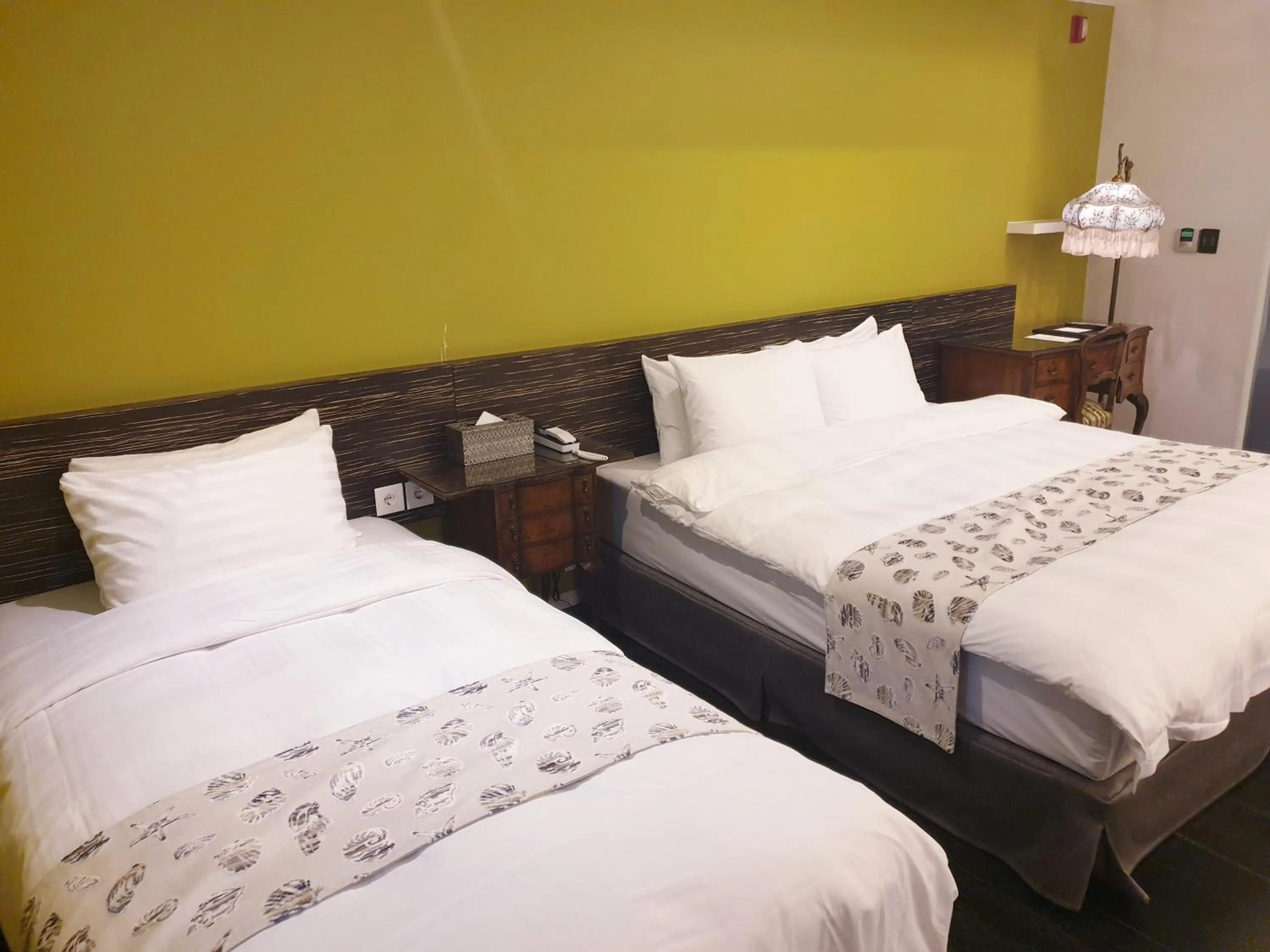 Bed in Hotel Matthieu Yeosu