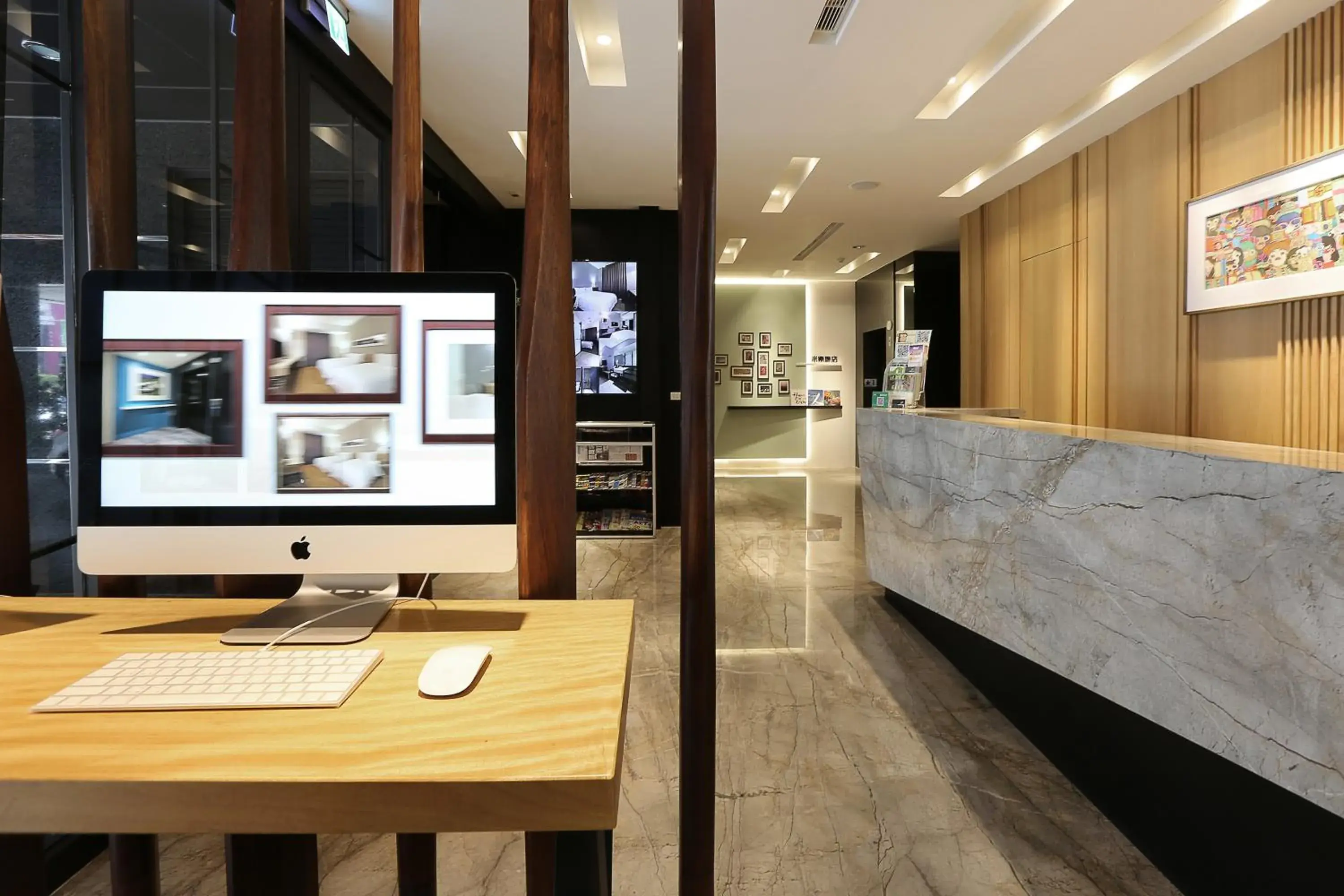 Lobby or reception in Miller Inn Lobby or reception in Miller Inn