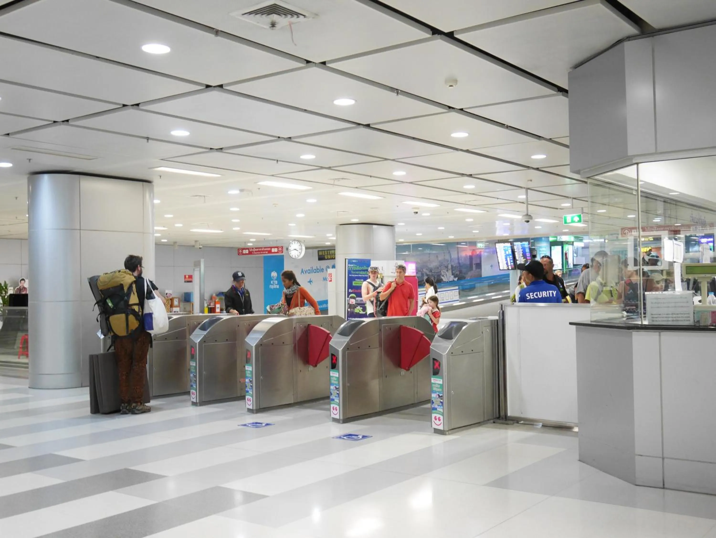 Area and facilities in Boxtel @ Suvarnabhumi Airport