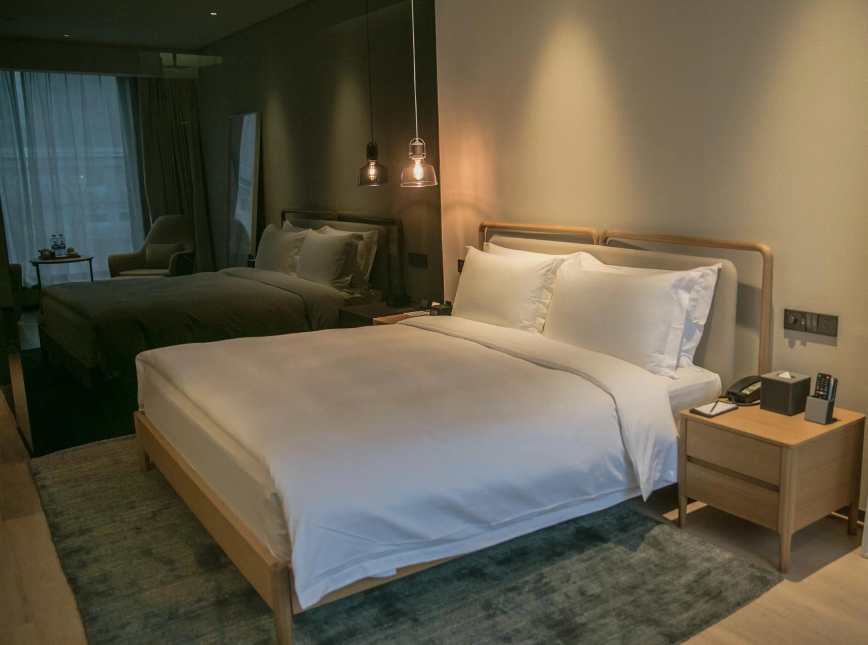 Bed in The Nook Hotel Hangzhou - A design hotel, 20 mins to West Lake and Lingyin Temple