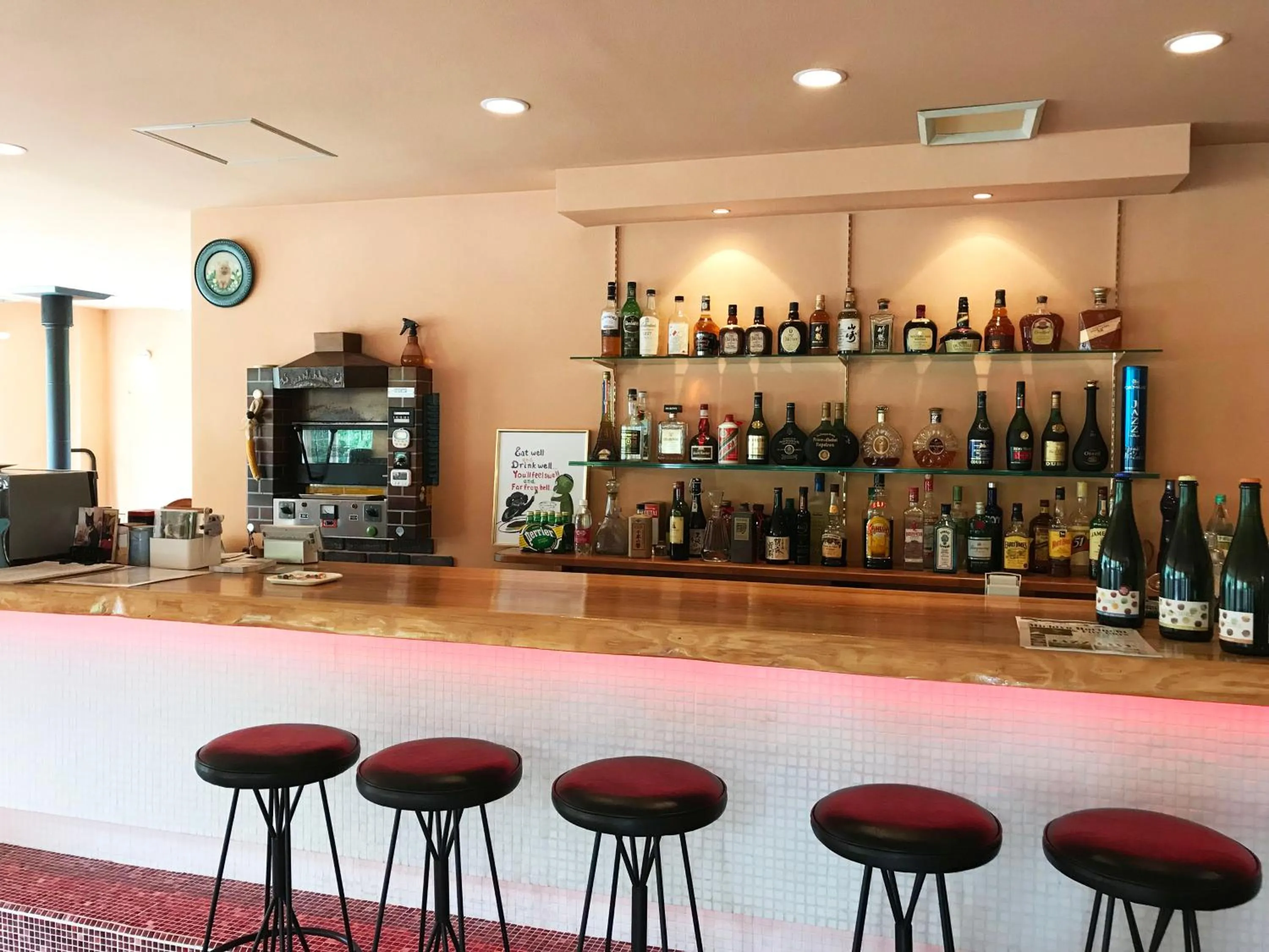 Lounge or bar in Asama Kogen Hotel