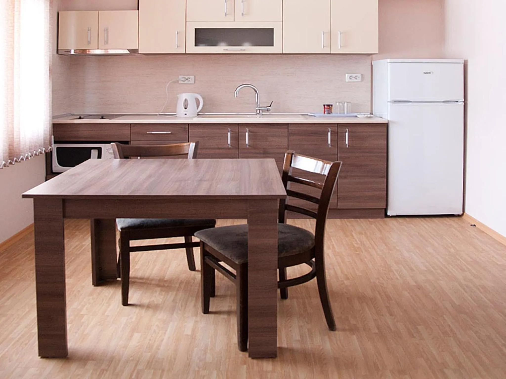 Kitchen or kitchenette in Motel Maritsa