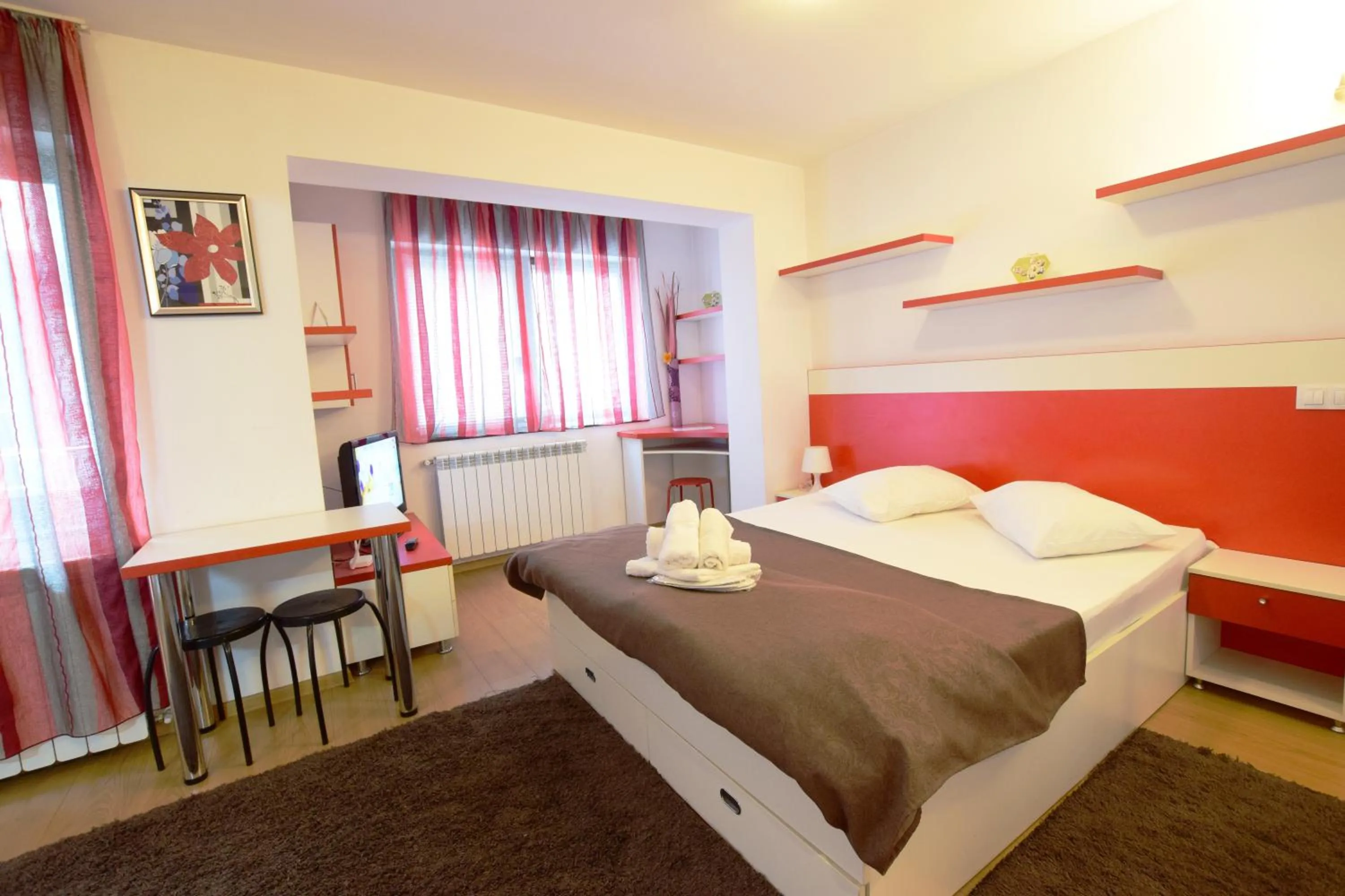 Bed in Decebal Residence Apartments