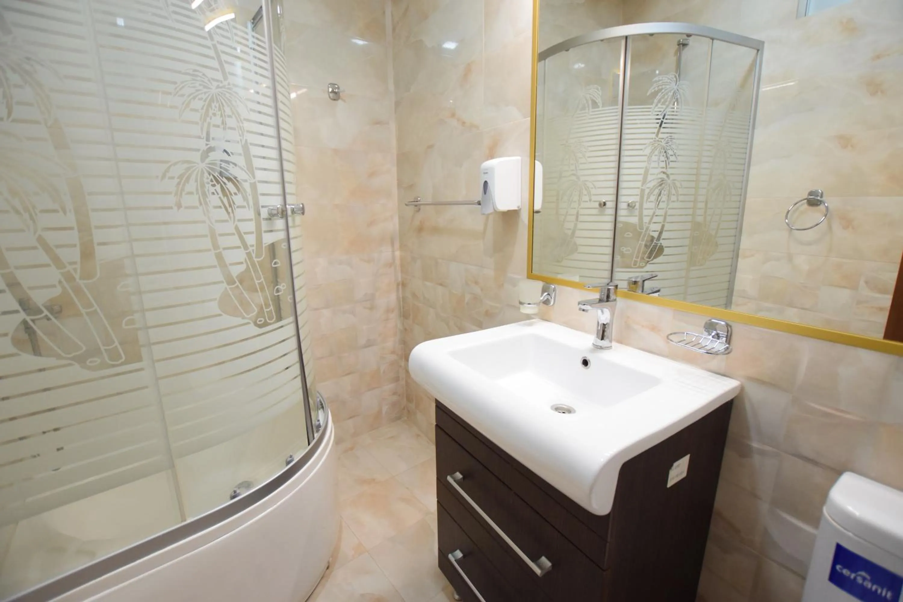 Bathroom in Decebal Residence Apartments