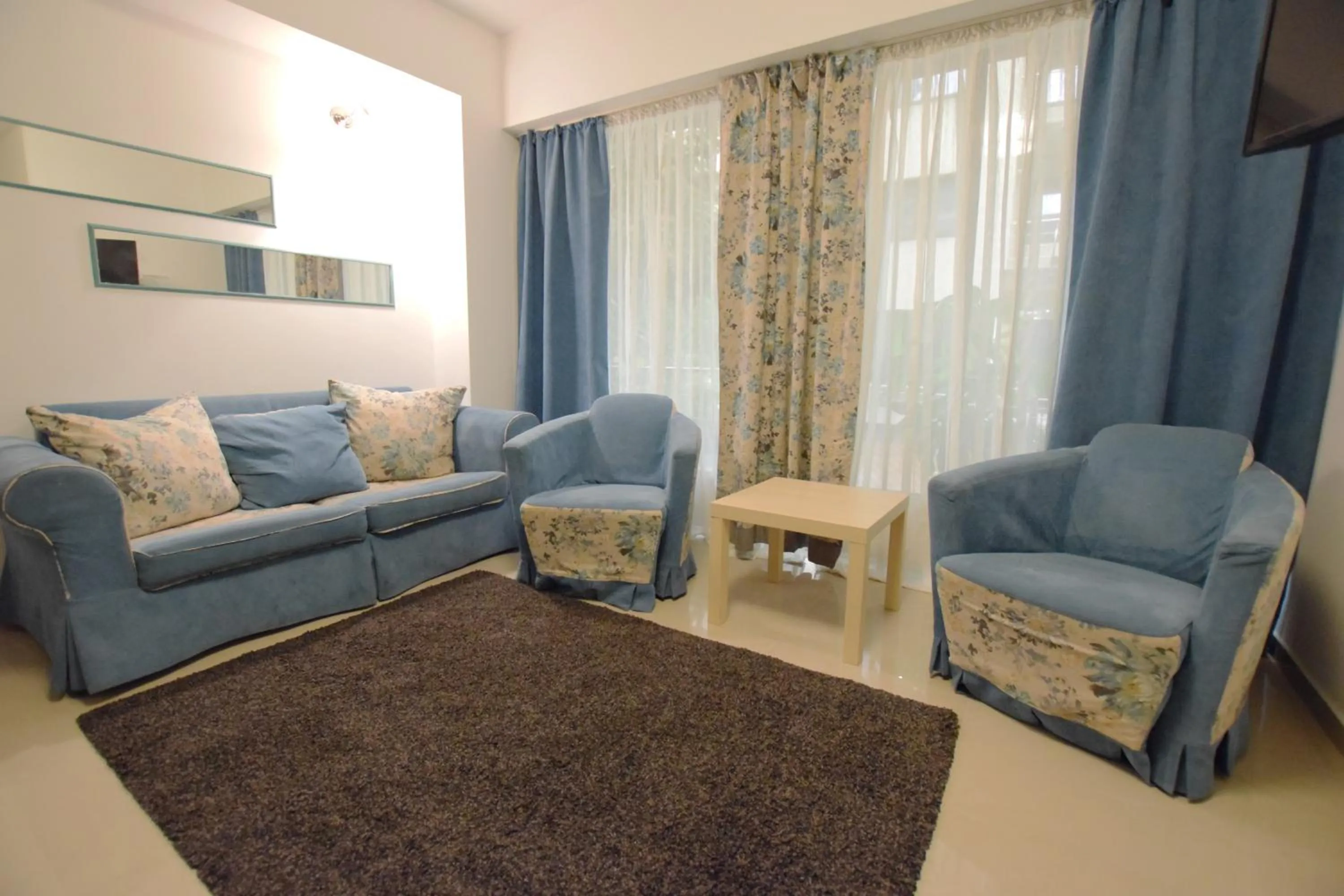 Living room in Decebal Residence Apartments