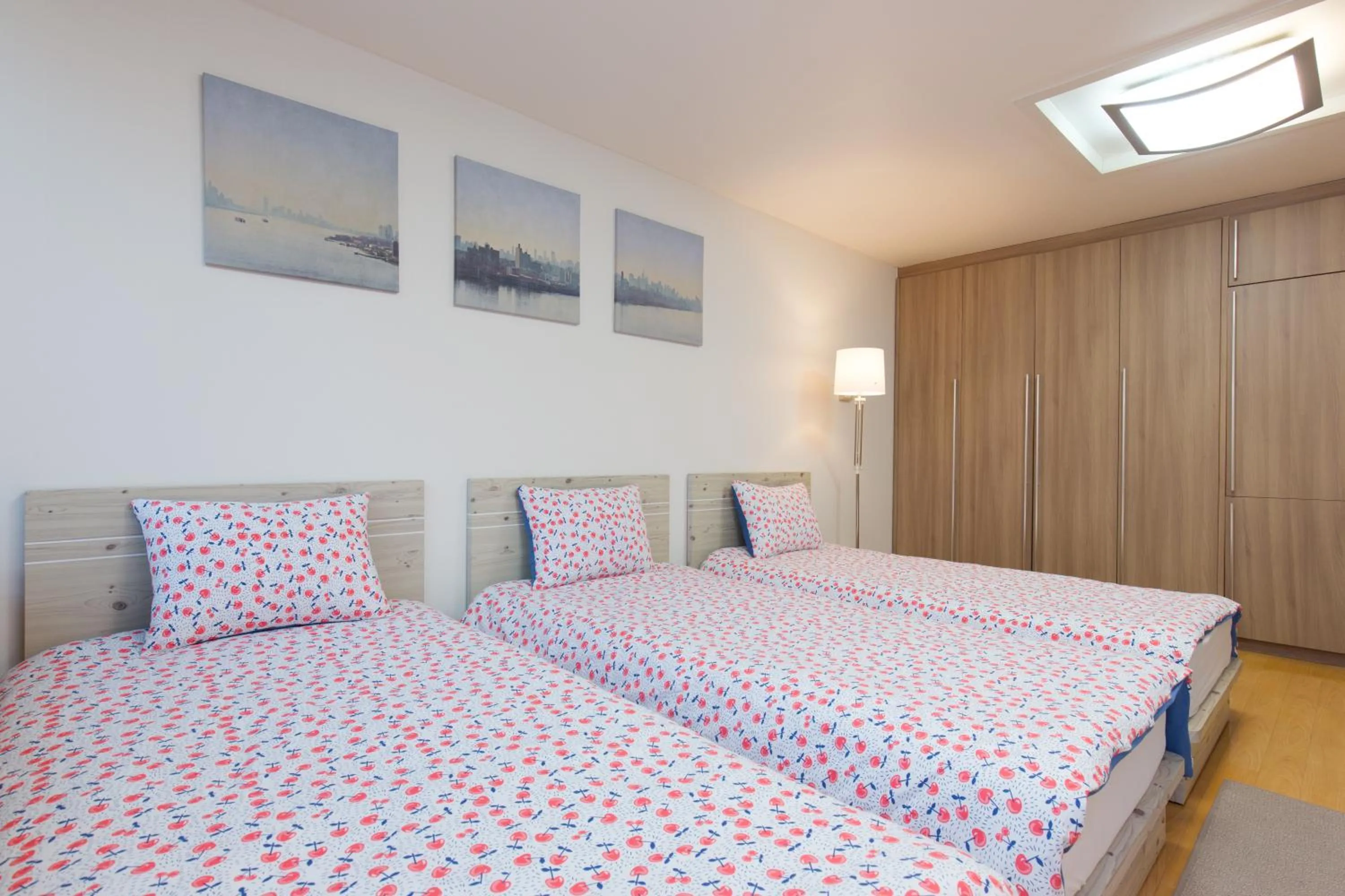 Bed in Sam Stay Hongdae