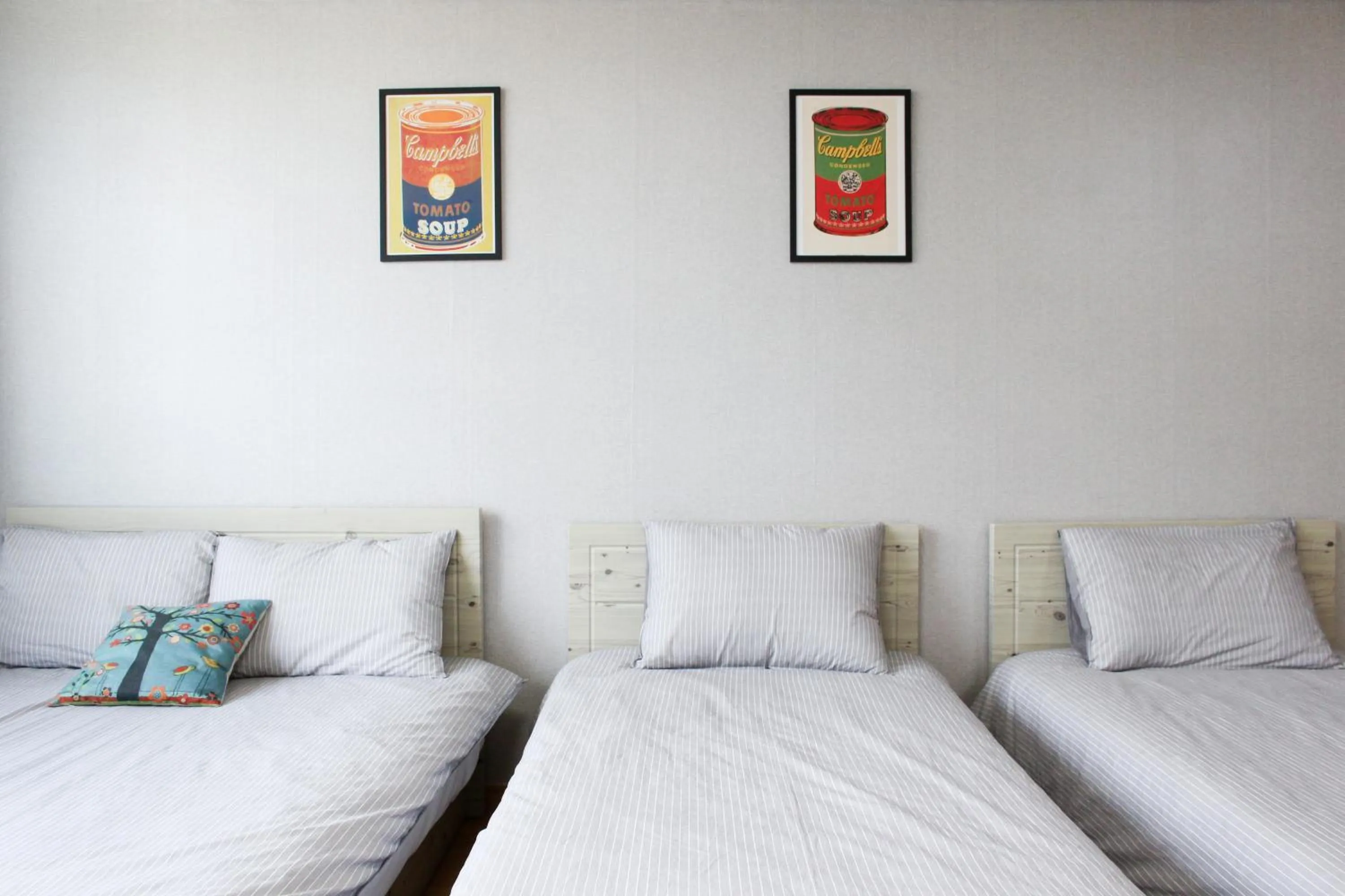 Bed in Sam Stay Hongdae