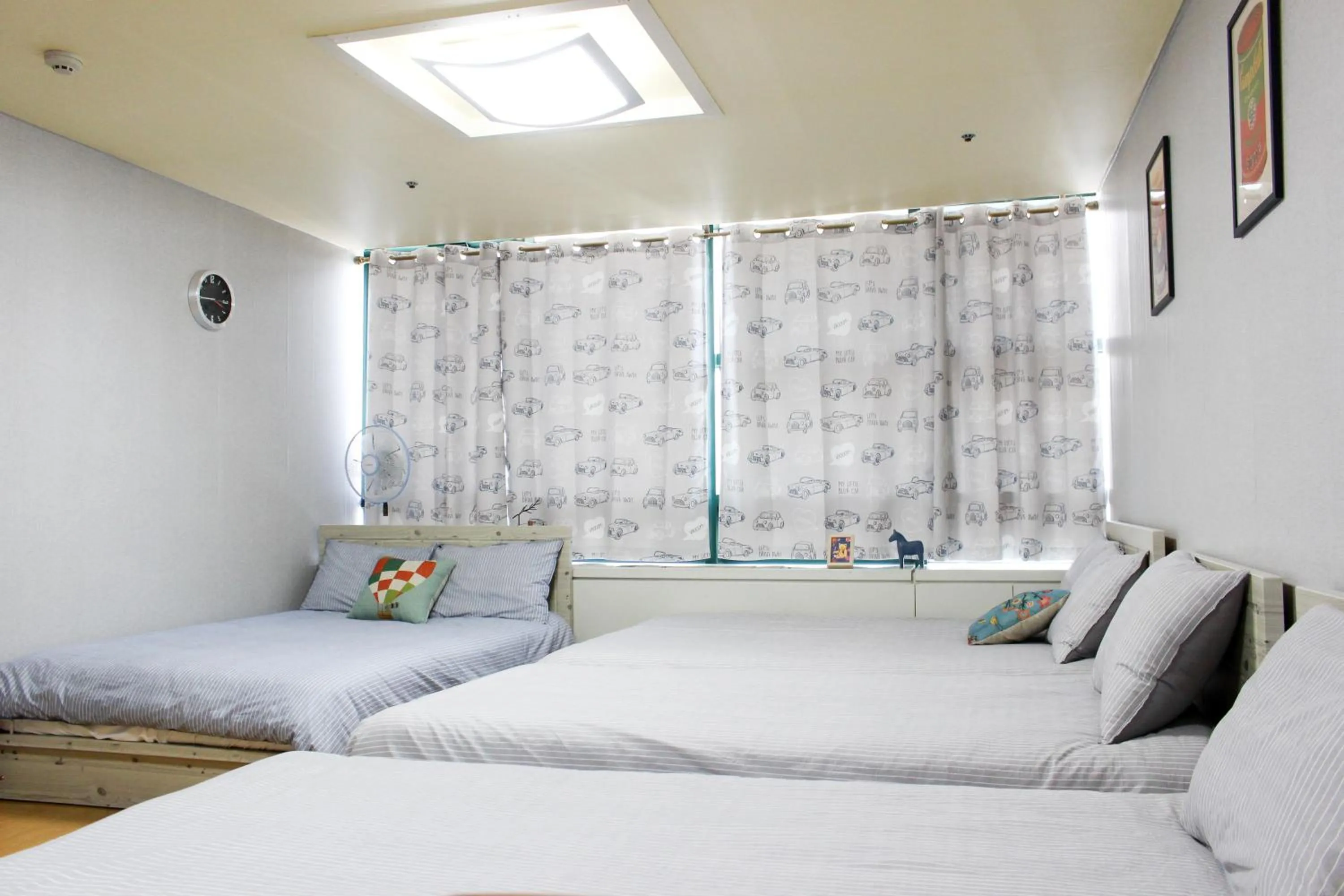 Bed in Sam Stay Hongdae