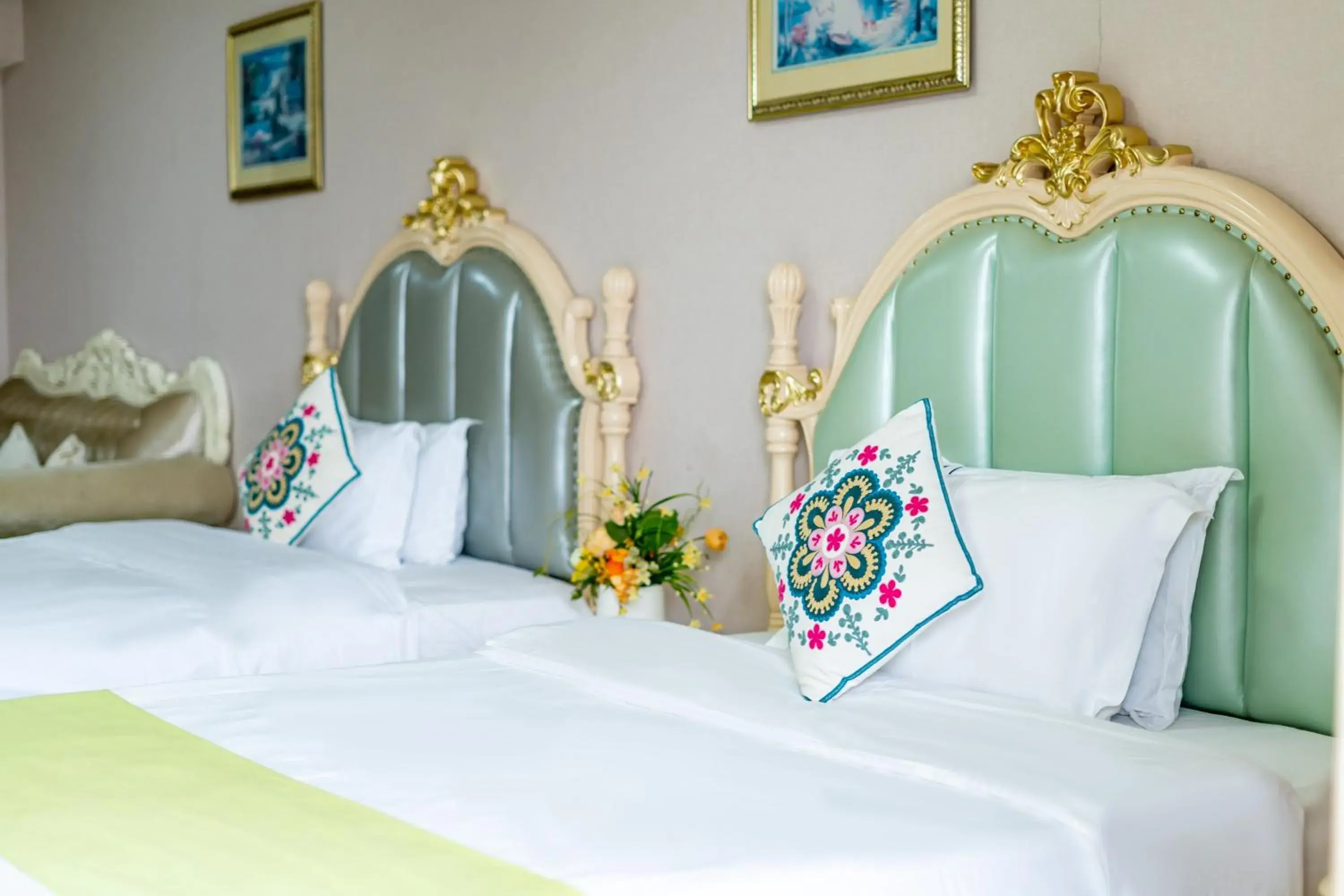 Bed in WAIFIDEN Guangzhou HaiZhu Square WanYi Apartment Bed in WAIFIDEN Guangzhou HaiZhu Square WanYi Apartment