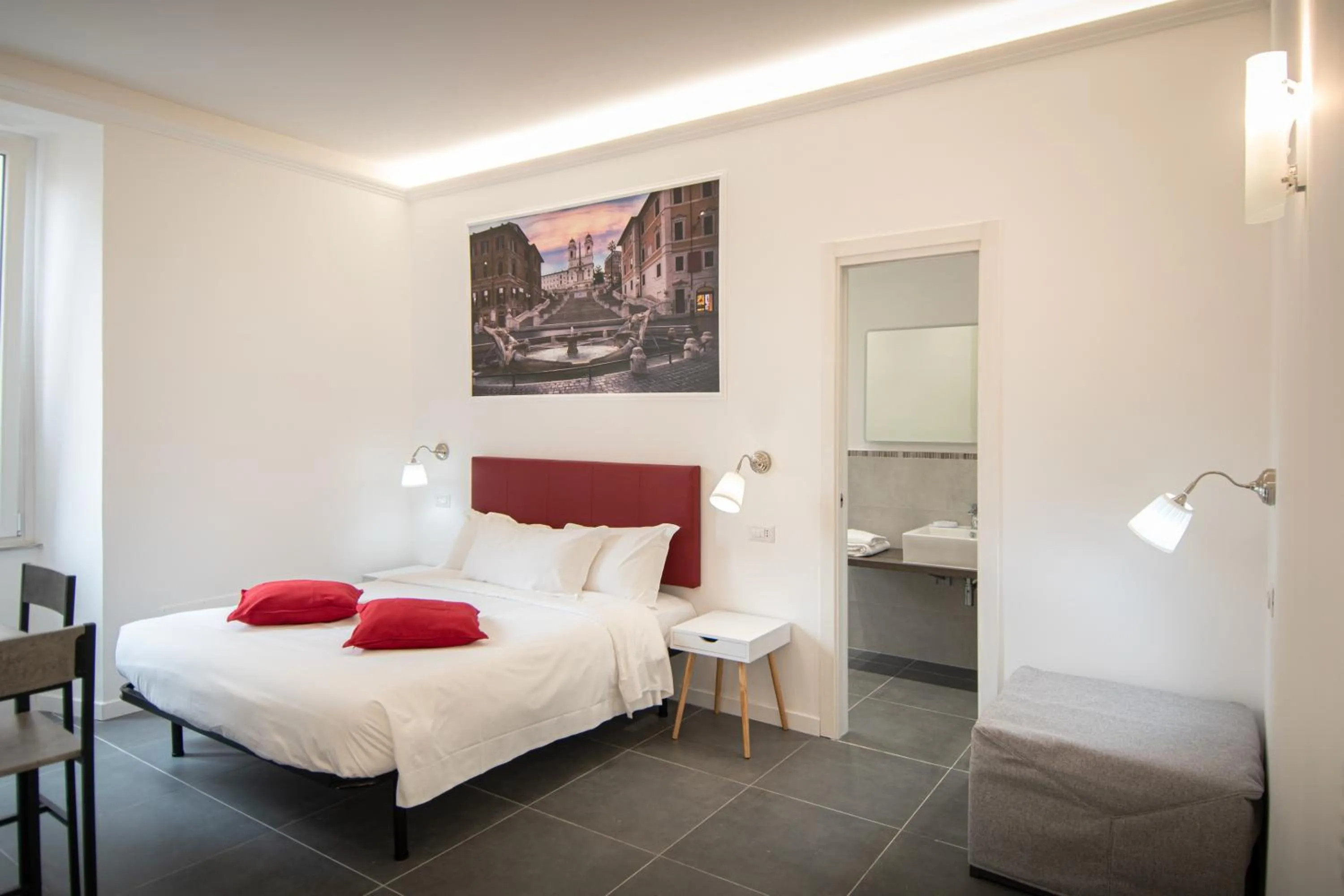 Bed in Your Vatican Suite