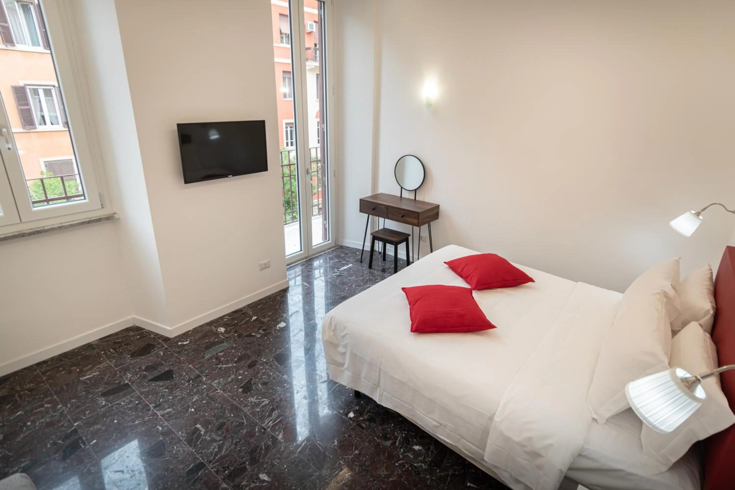 Bed in Your Vatican Suite