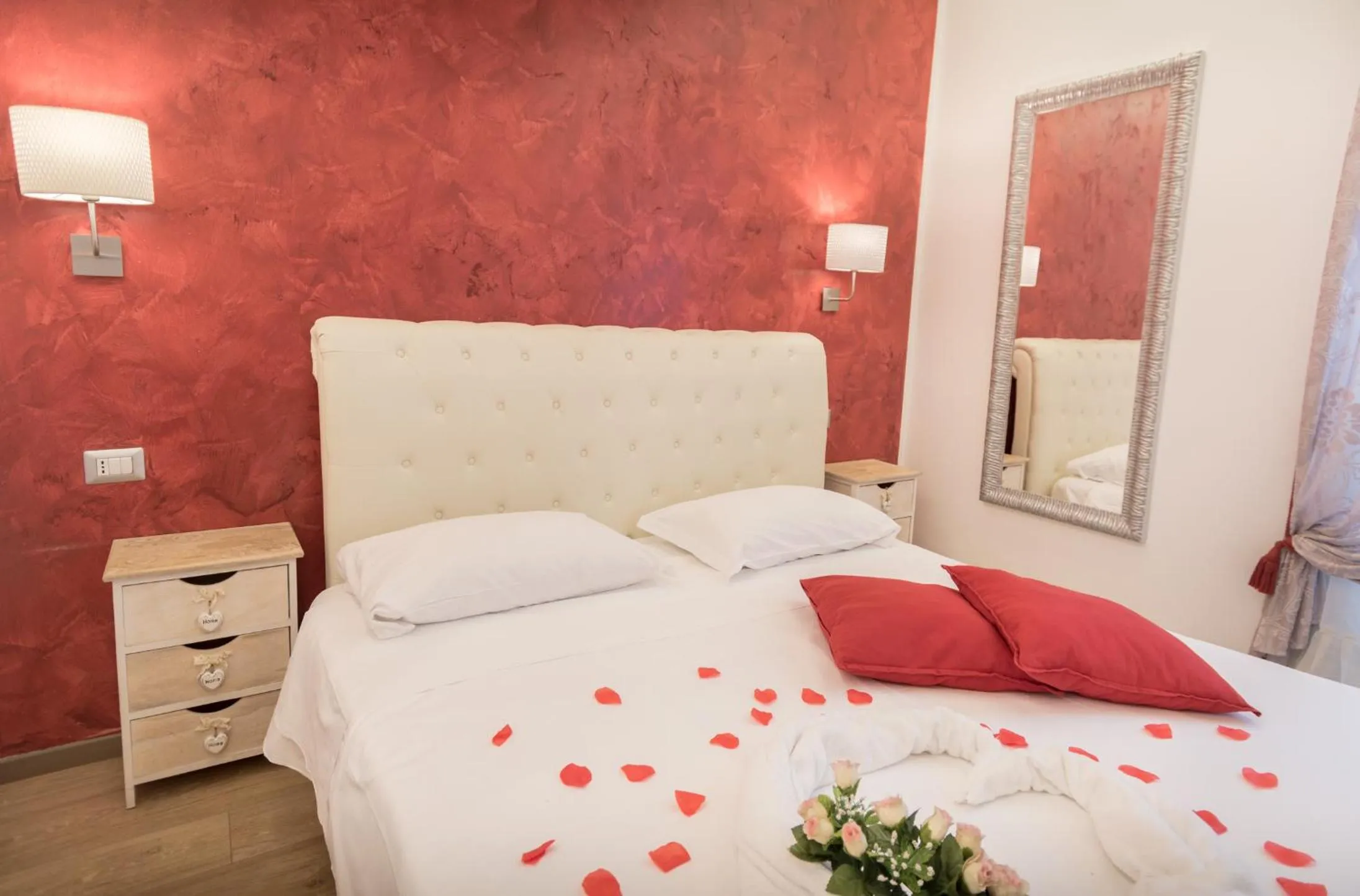 Bed in Your Vatican Suite