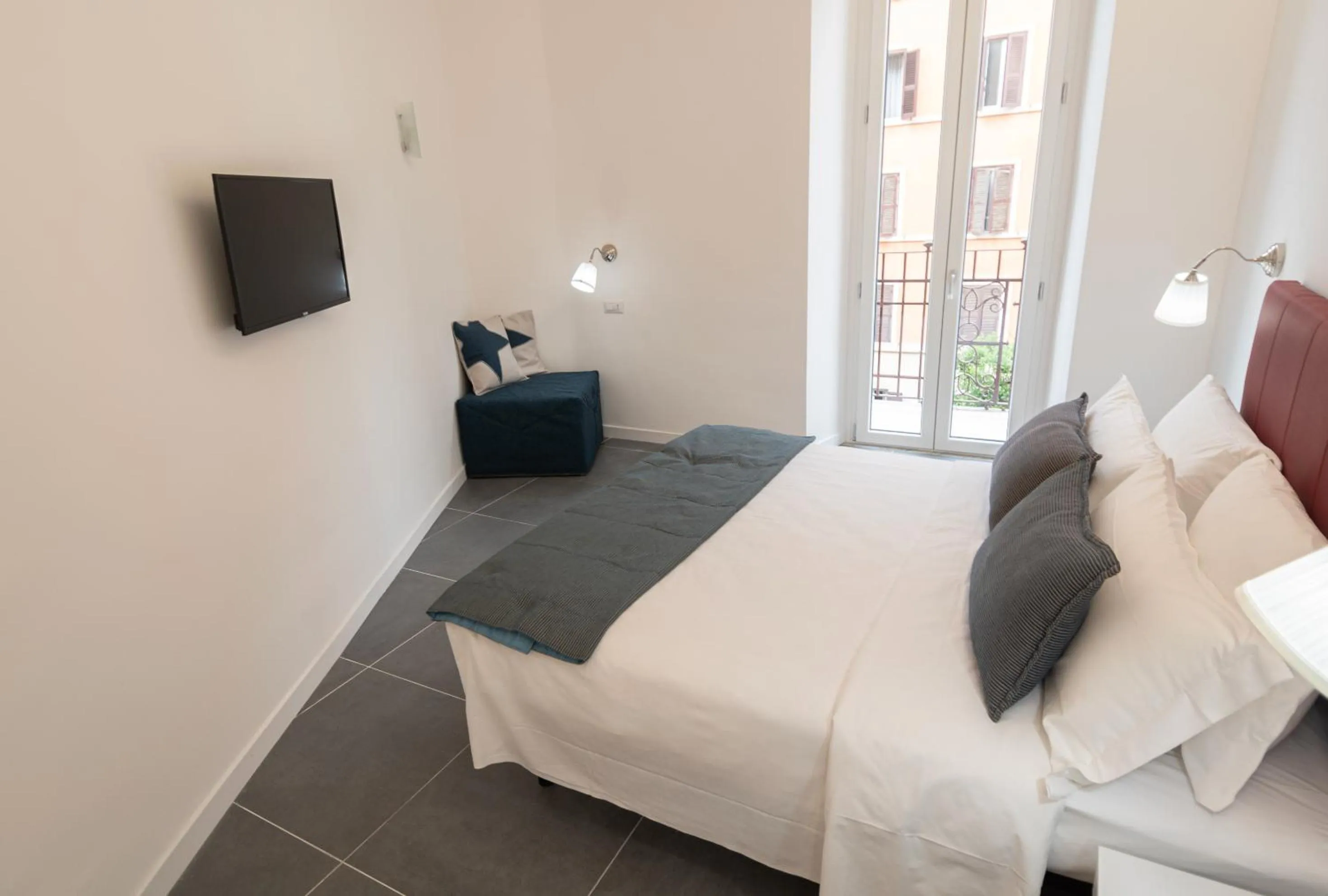 Bed in Your Vatican Suite