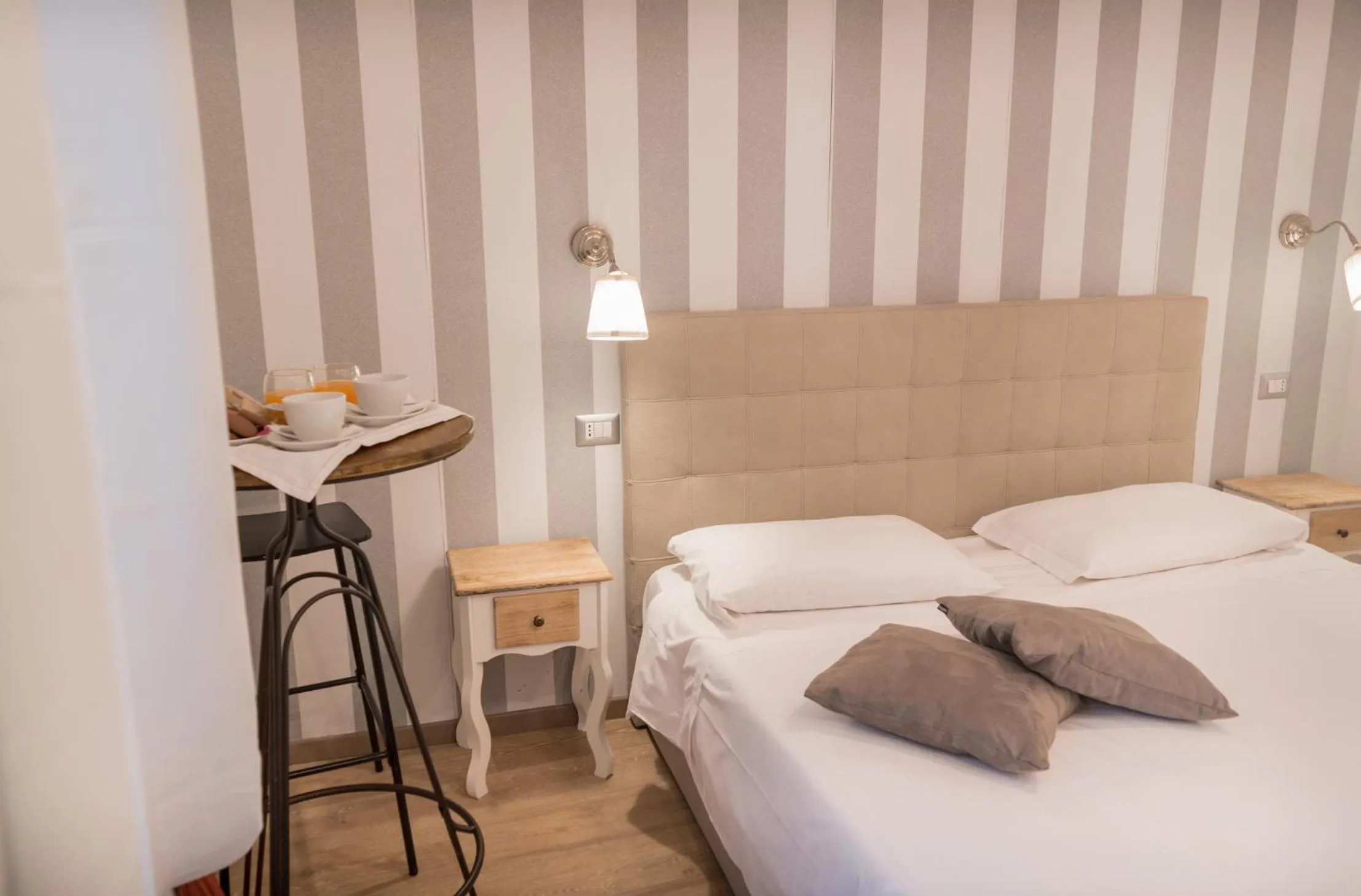 Bed in Your Vatican Suite