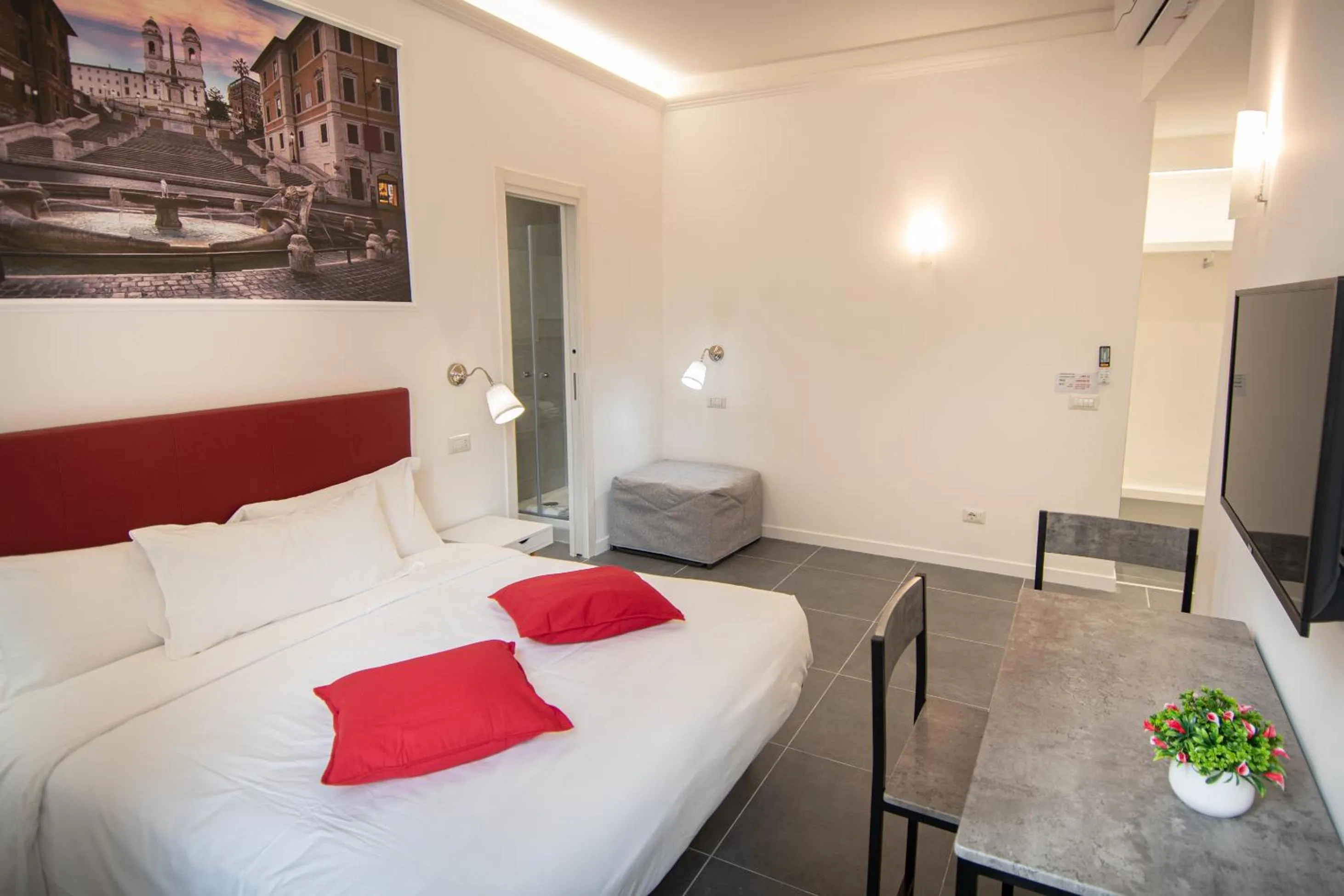 Bed in Your Vatican Suite